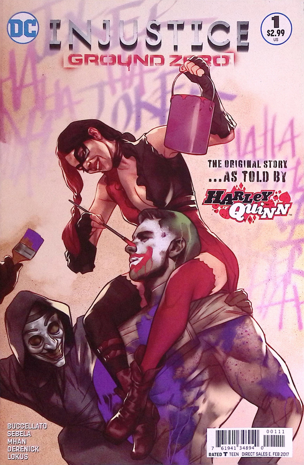 Injustice: Ground Zero # 1 2016 VF/NM