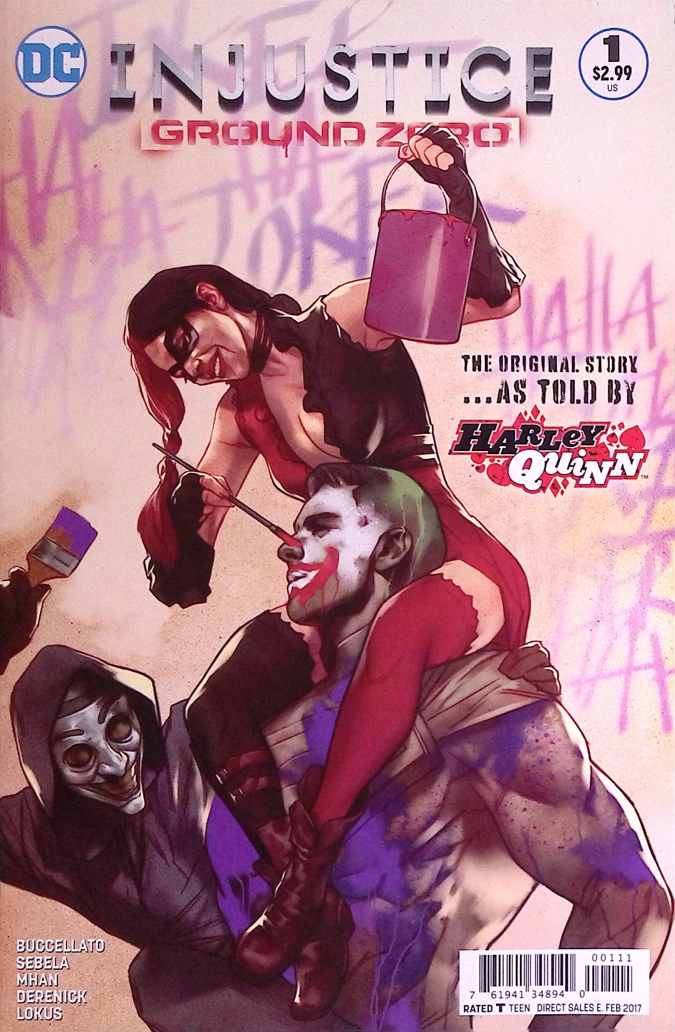 Injustice: Ground Zero # 1 2016 VF/NM