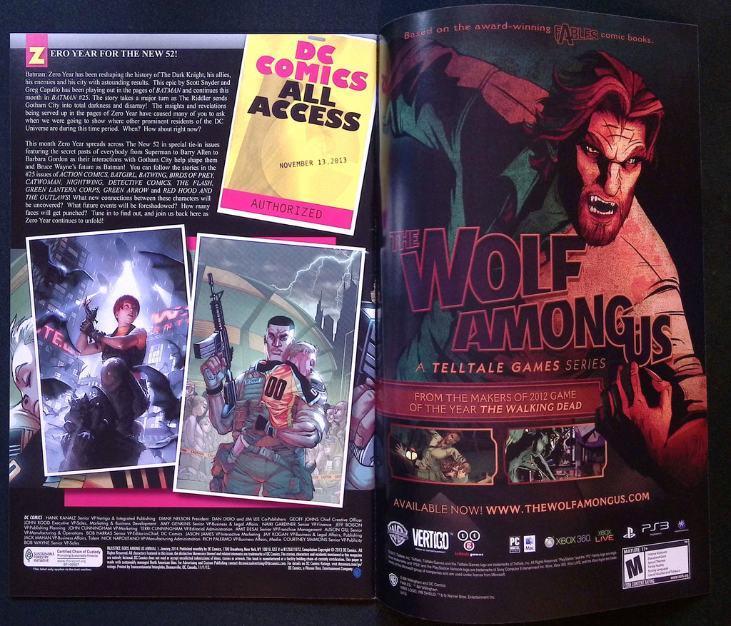 Injustice: Gods Among Us Annual # 1 2013 VF/NM