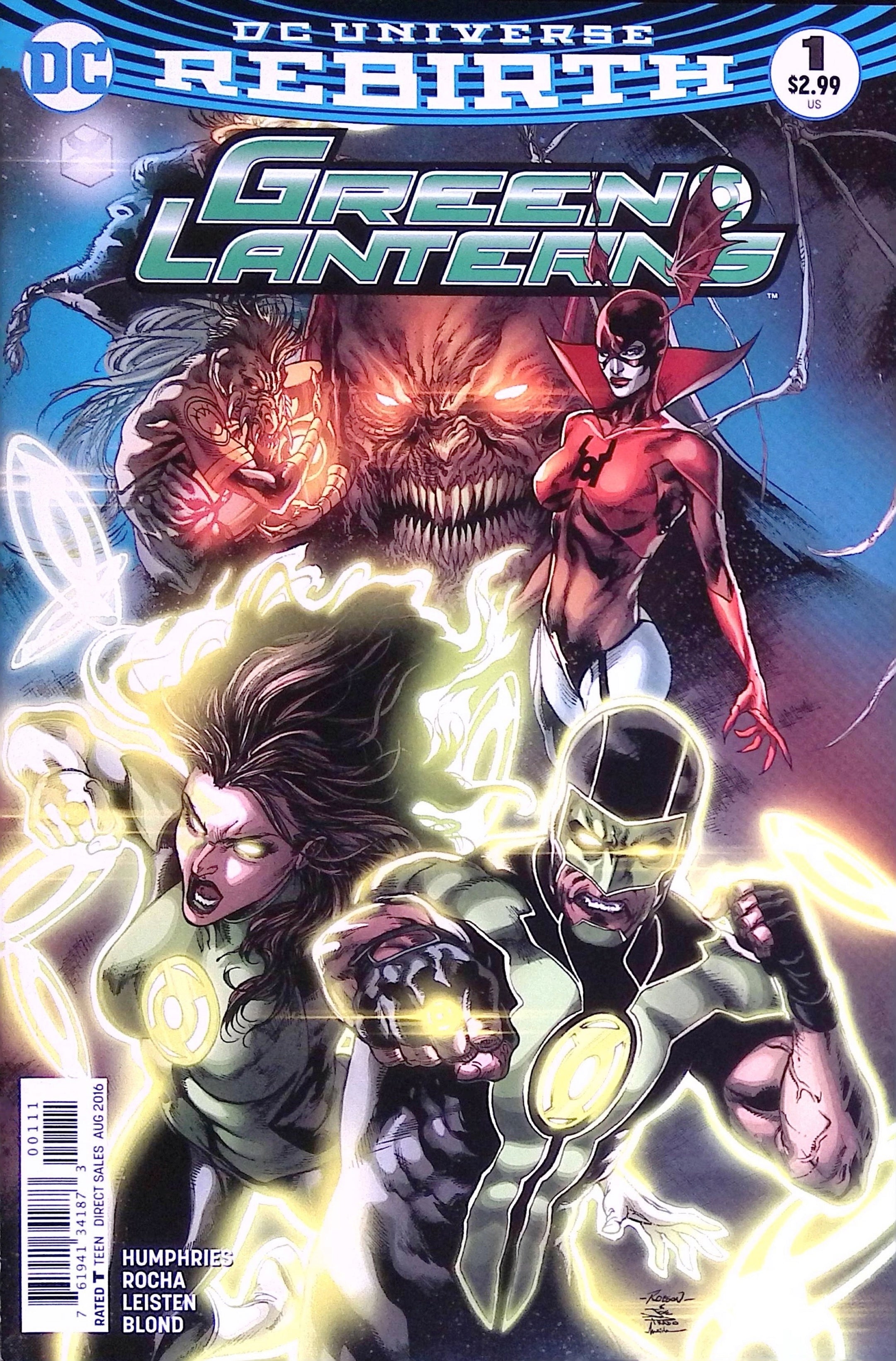 Green Lanterns # 1 2016 NM-
