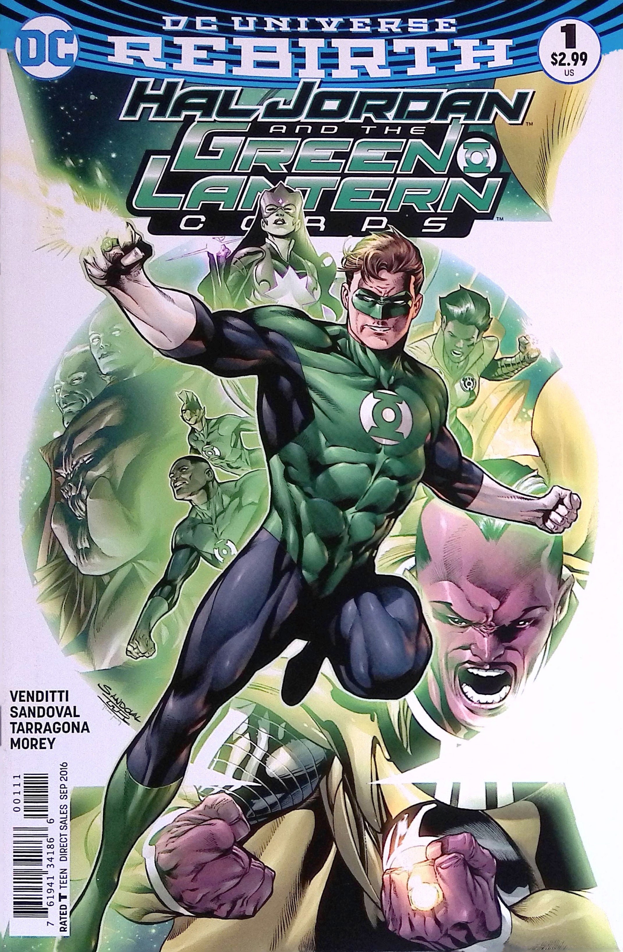 Hal Jordan and the Green Lantern Corps # 1 2016 NM-