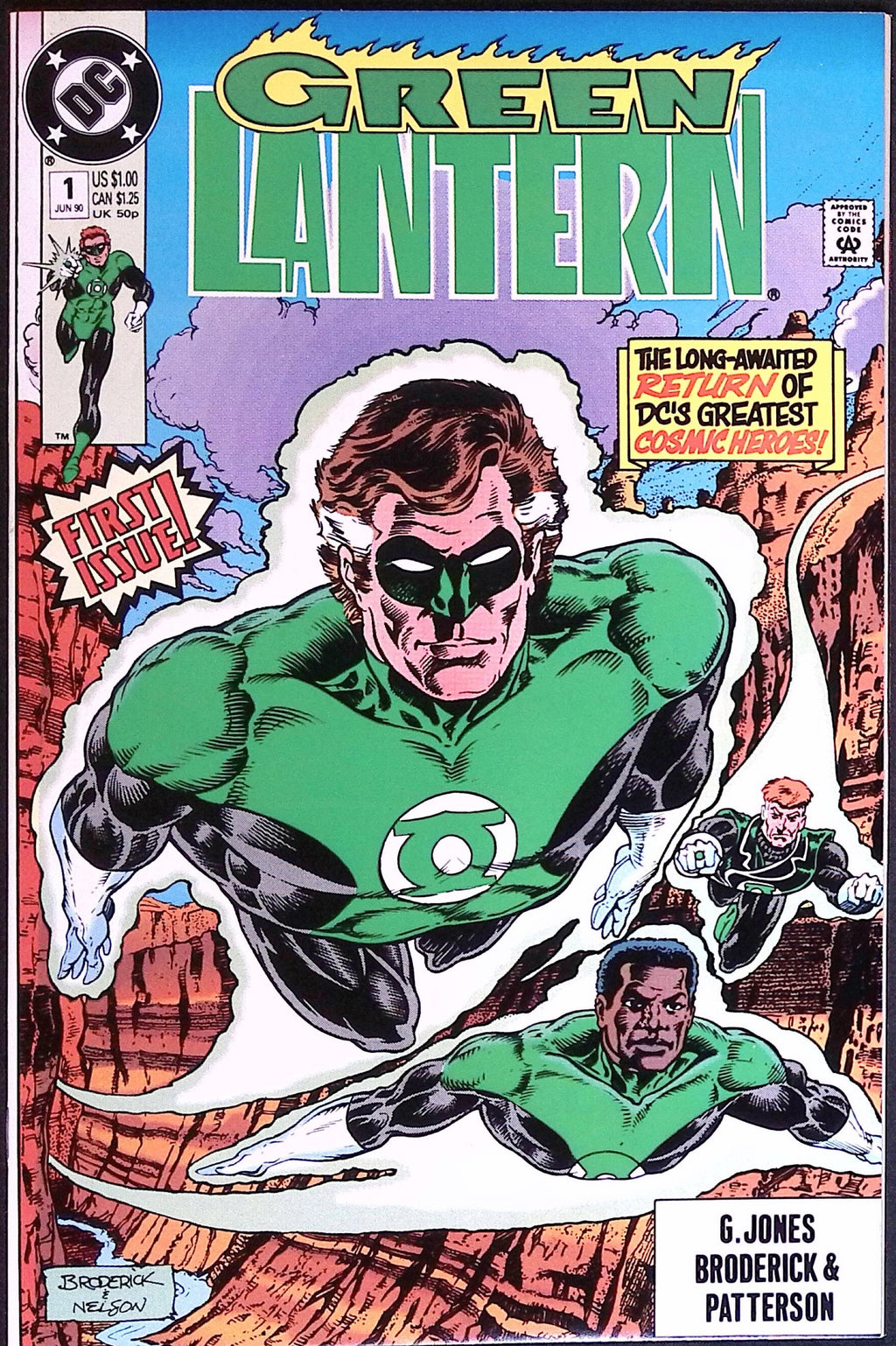 Green Lantern # 1 1990 NM-