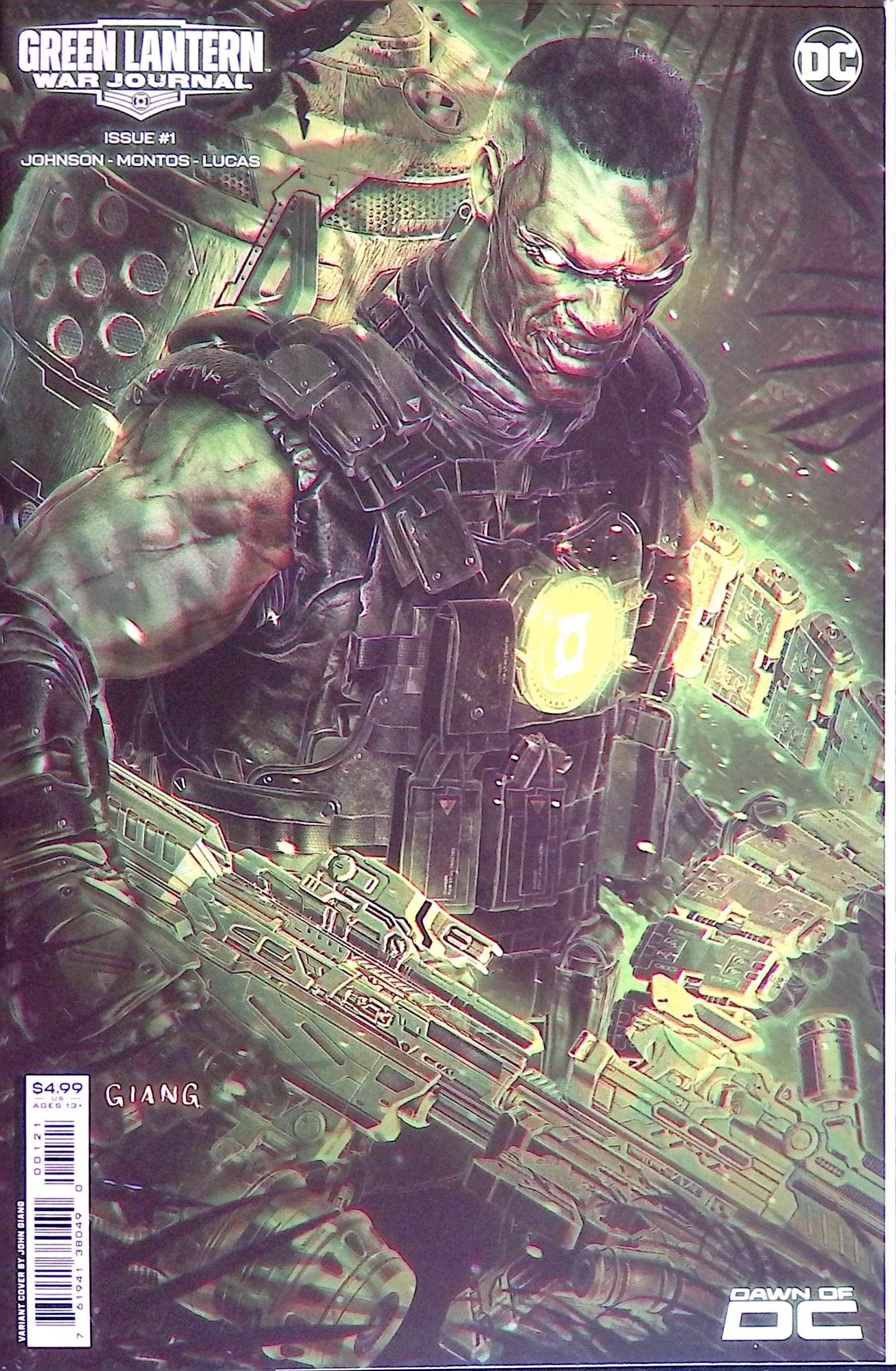 Green Lantern: War Journal # 1 Giang Variant 2023 NM