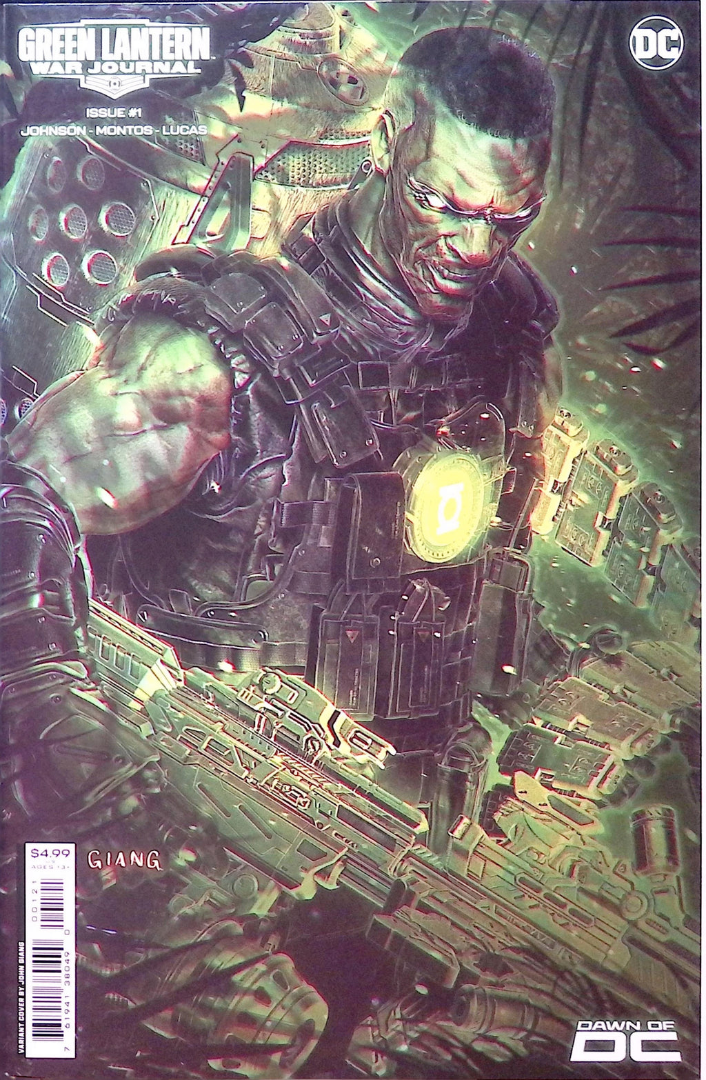 Green Lantern: War Journal # 1 Giang Variant 2023 NM-