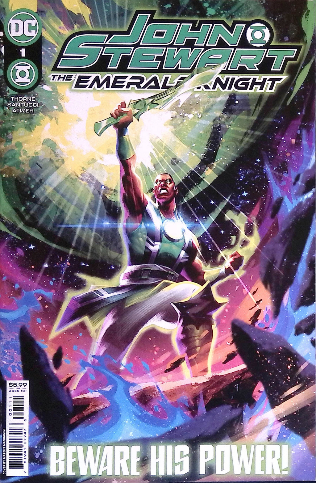 John Stewart: The Emerald Knight # 1 2023 VF/NM