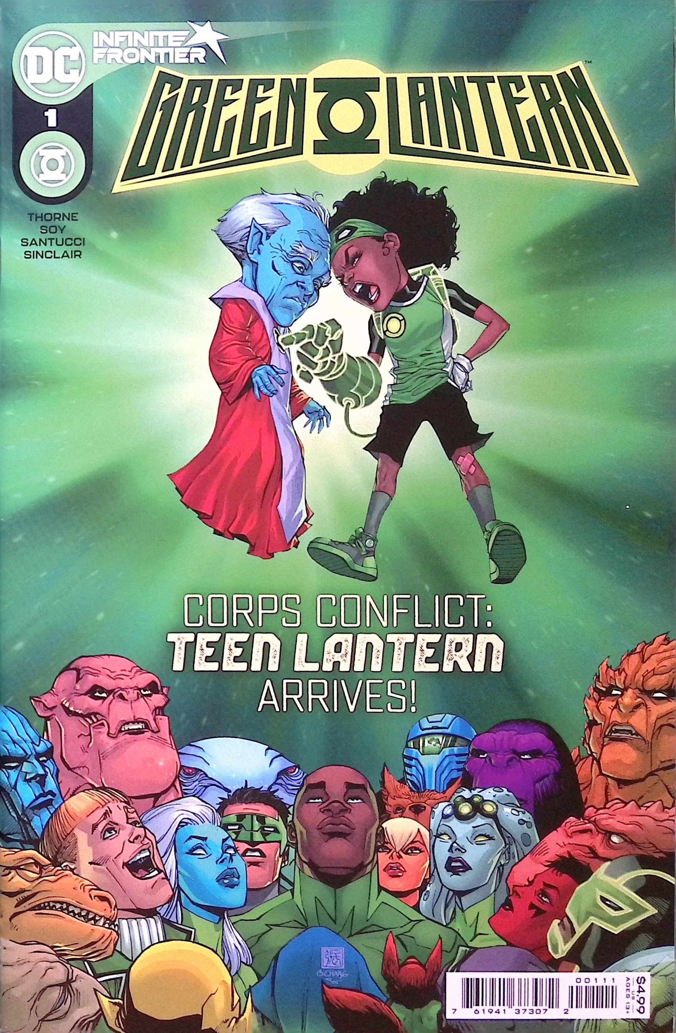 Green Lantern # 1 2021 NM-