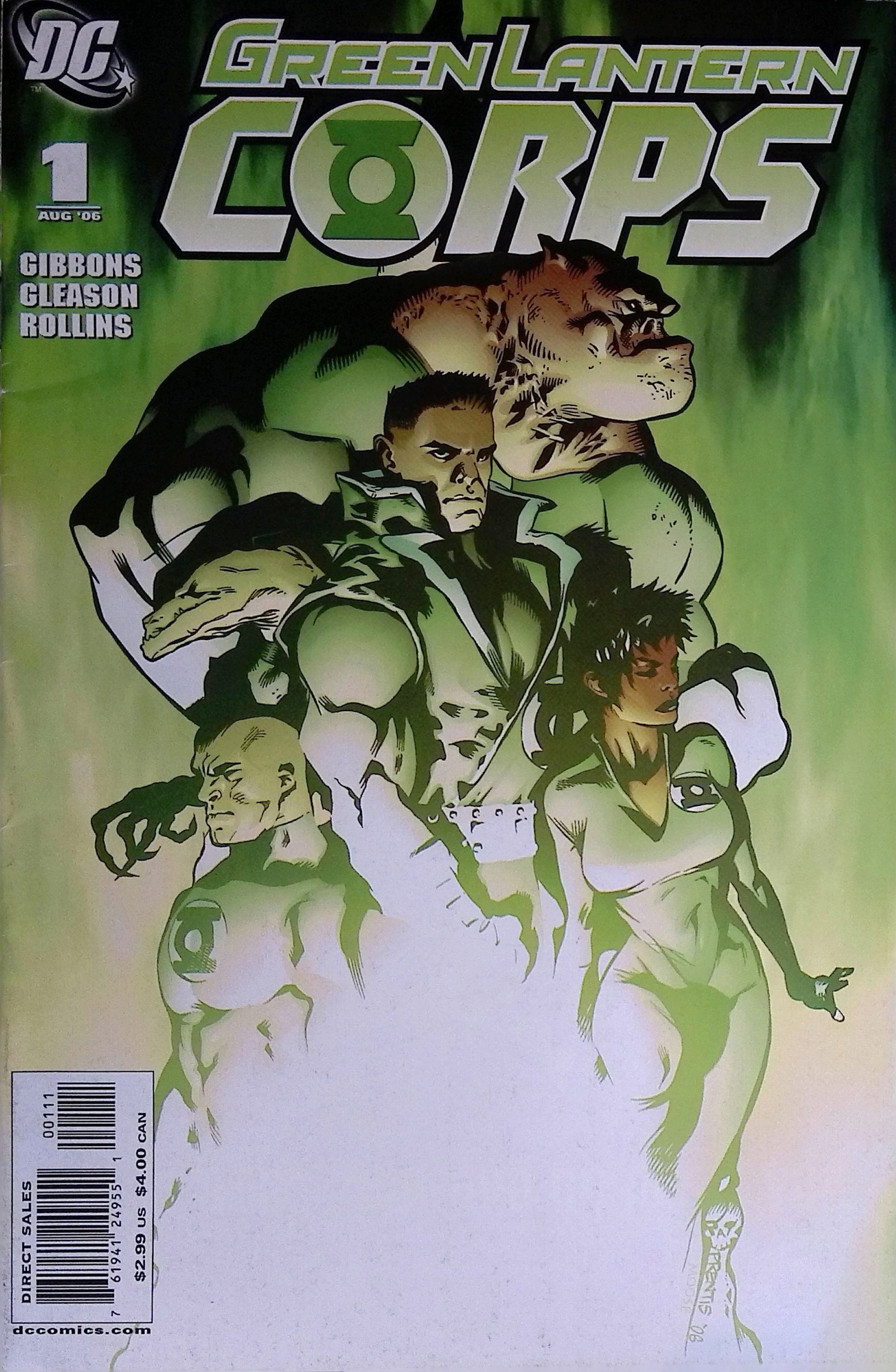 Green Lantern Corps # 1 2006 VF