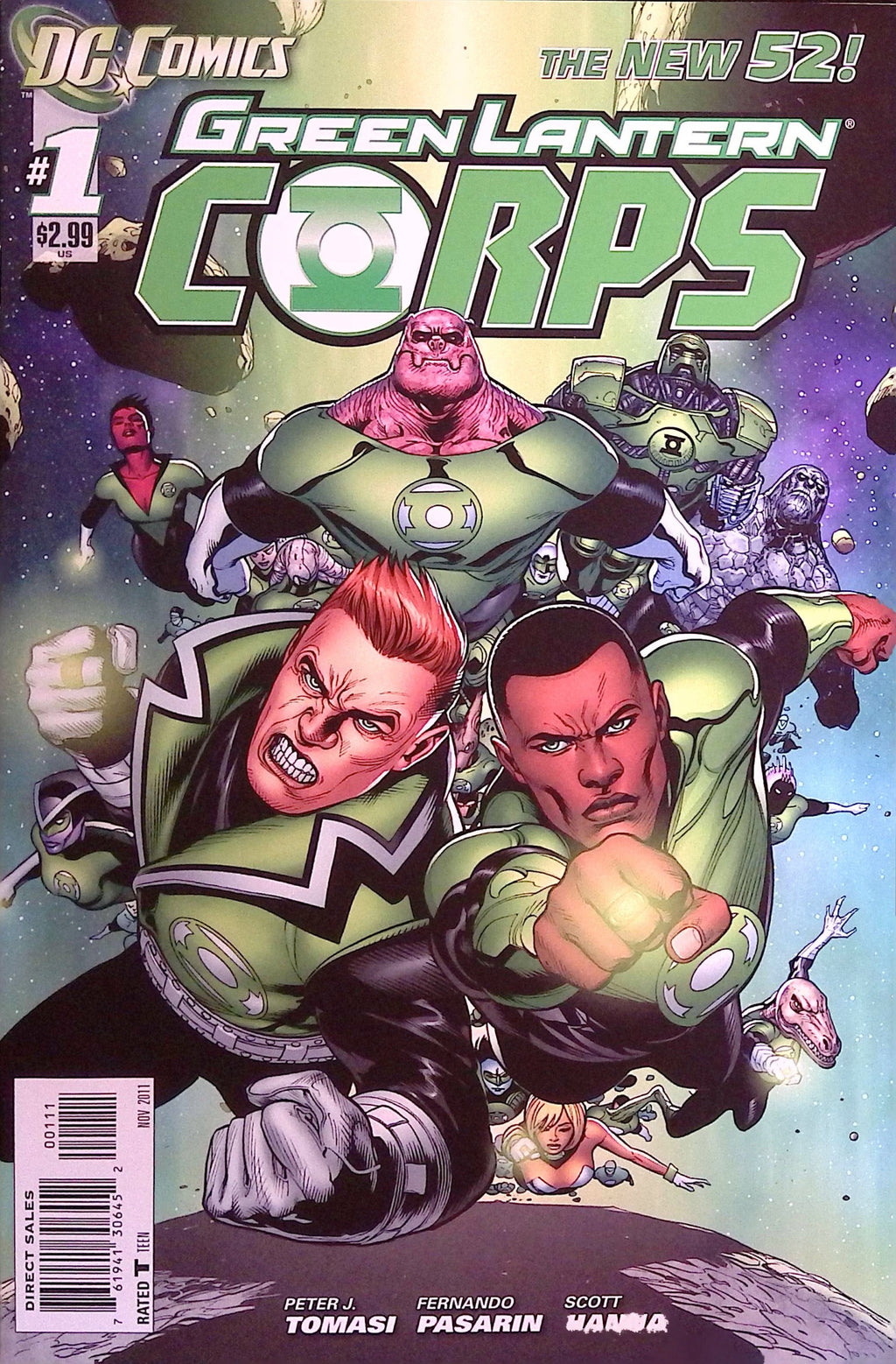 Green Lantern Corps # 1 2011 NM-