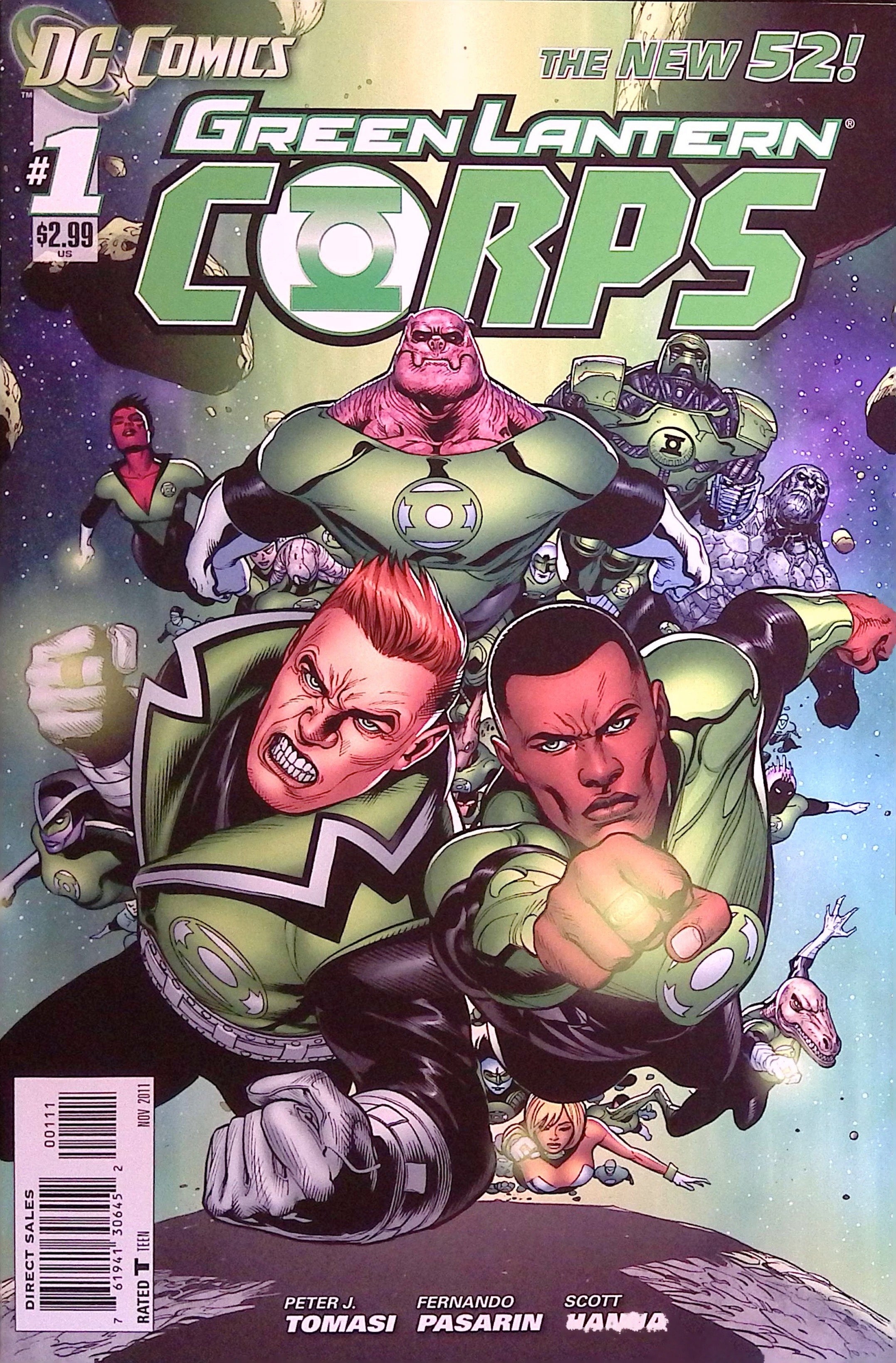 Green Lantern Corps # 1 2011 NM-