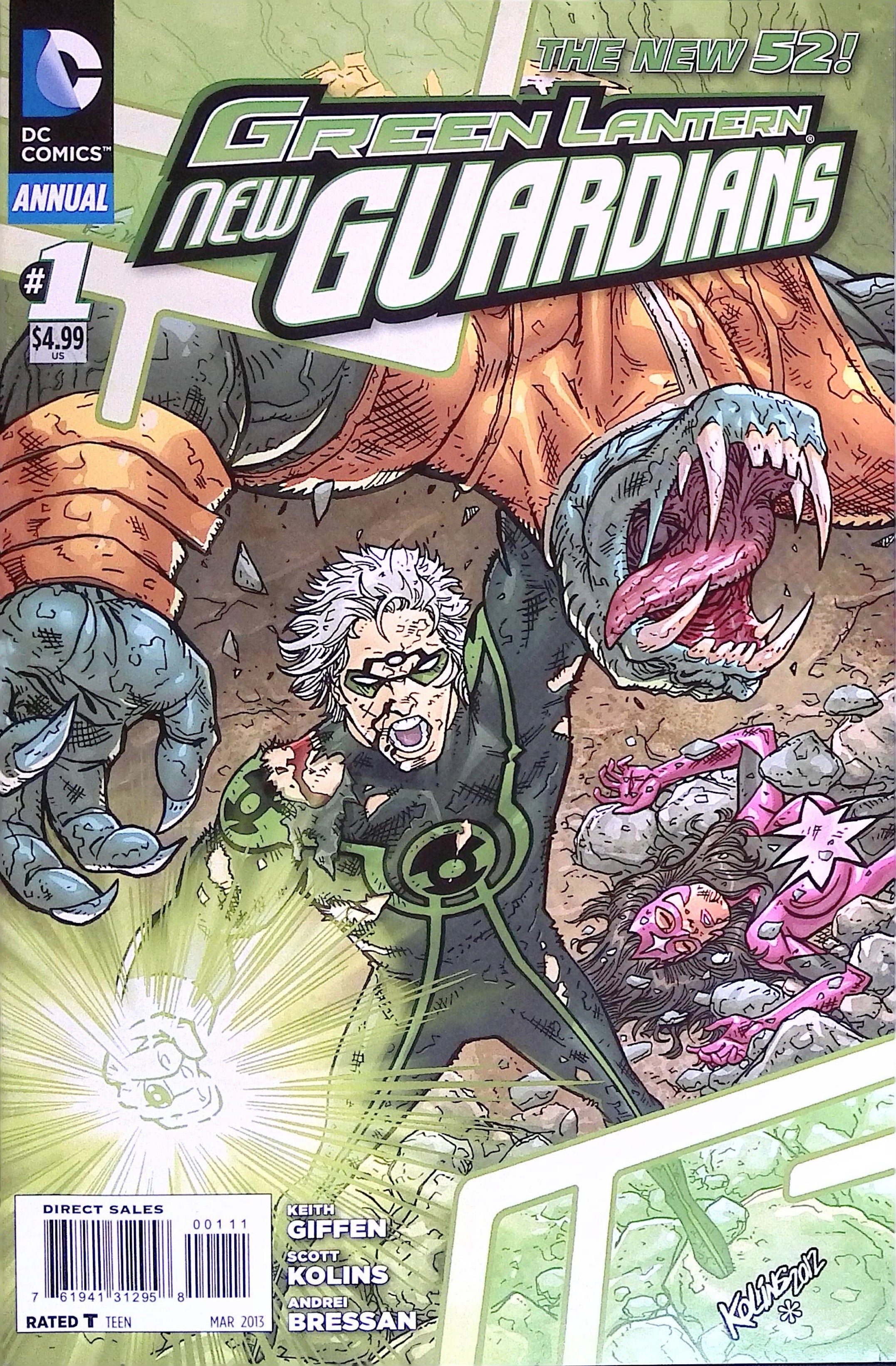 Green Lantern: New Guardians Annual # 1 NM-