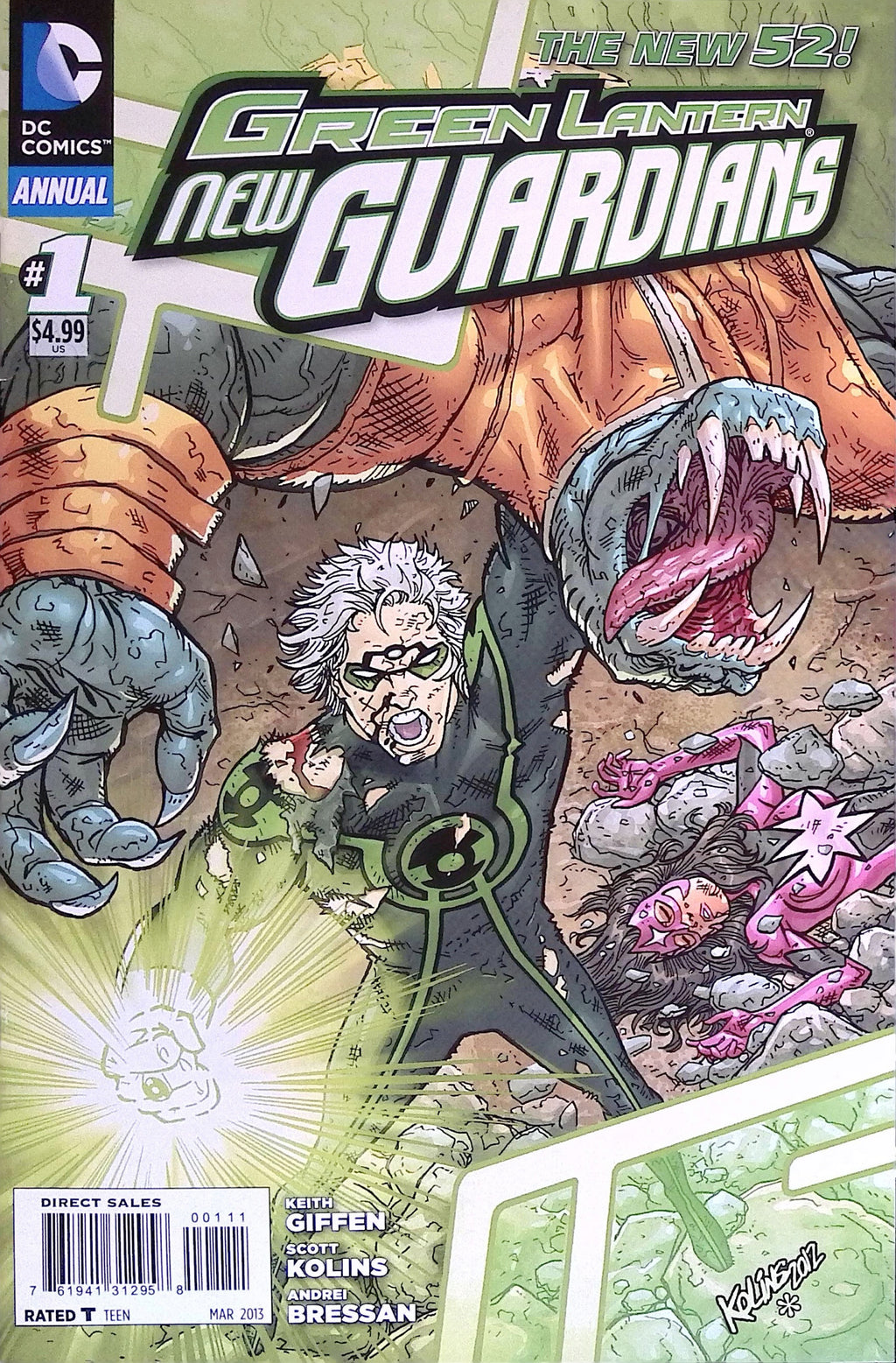 Green Lantern: New Guardians Annual # 1 NM-