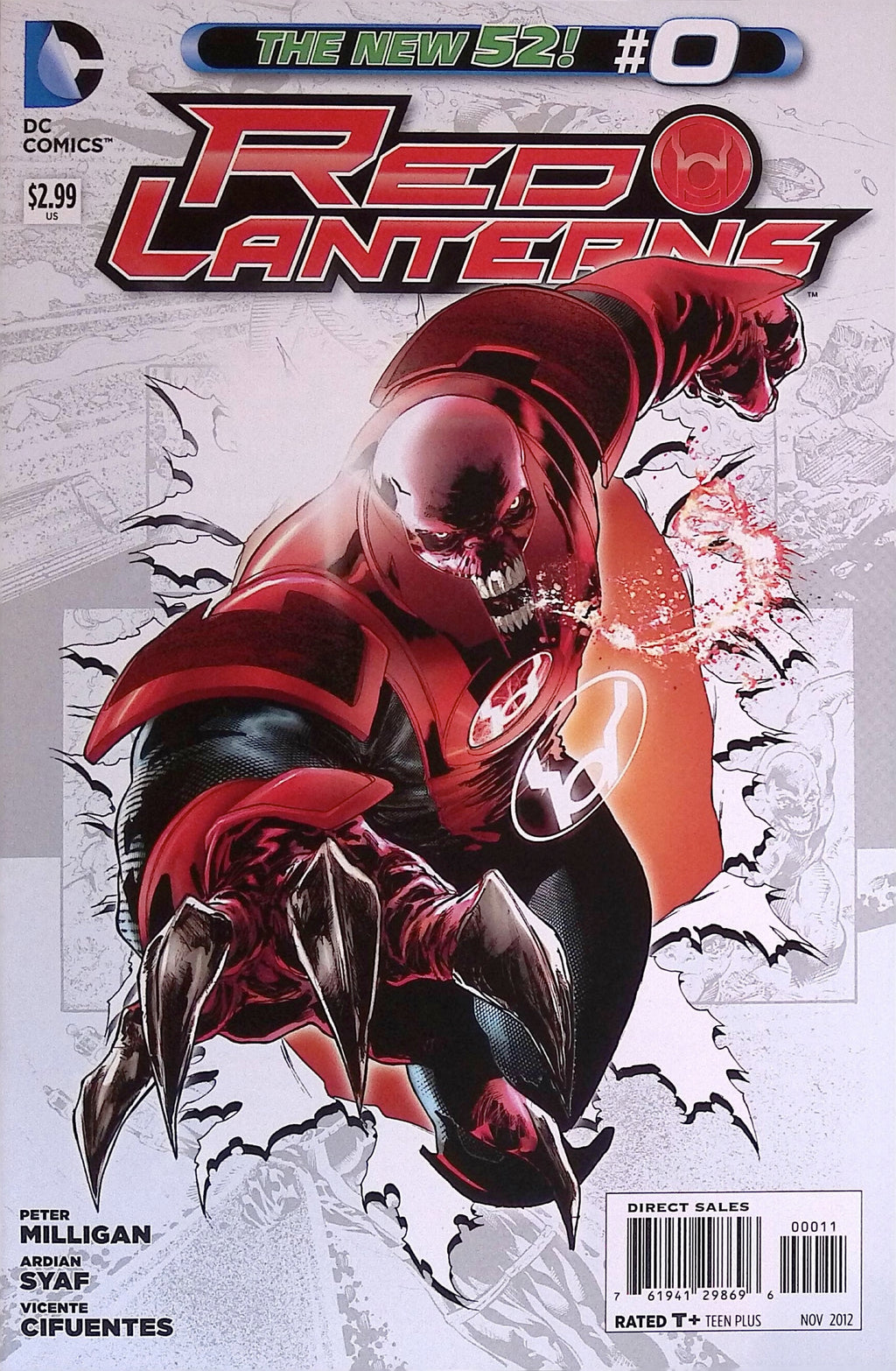 Red Lanterns # 0 2012 NM-