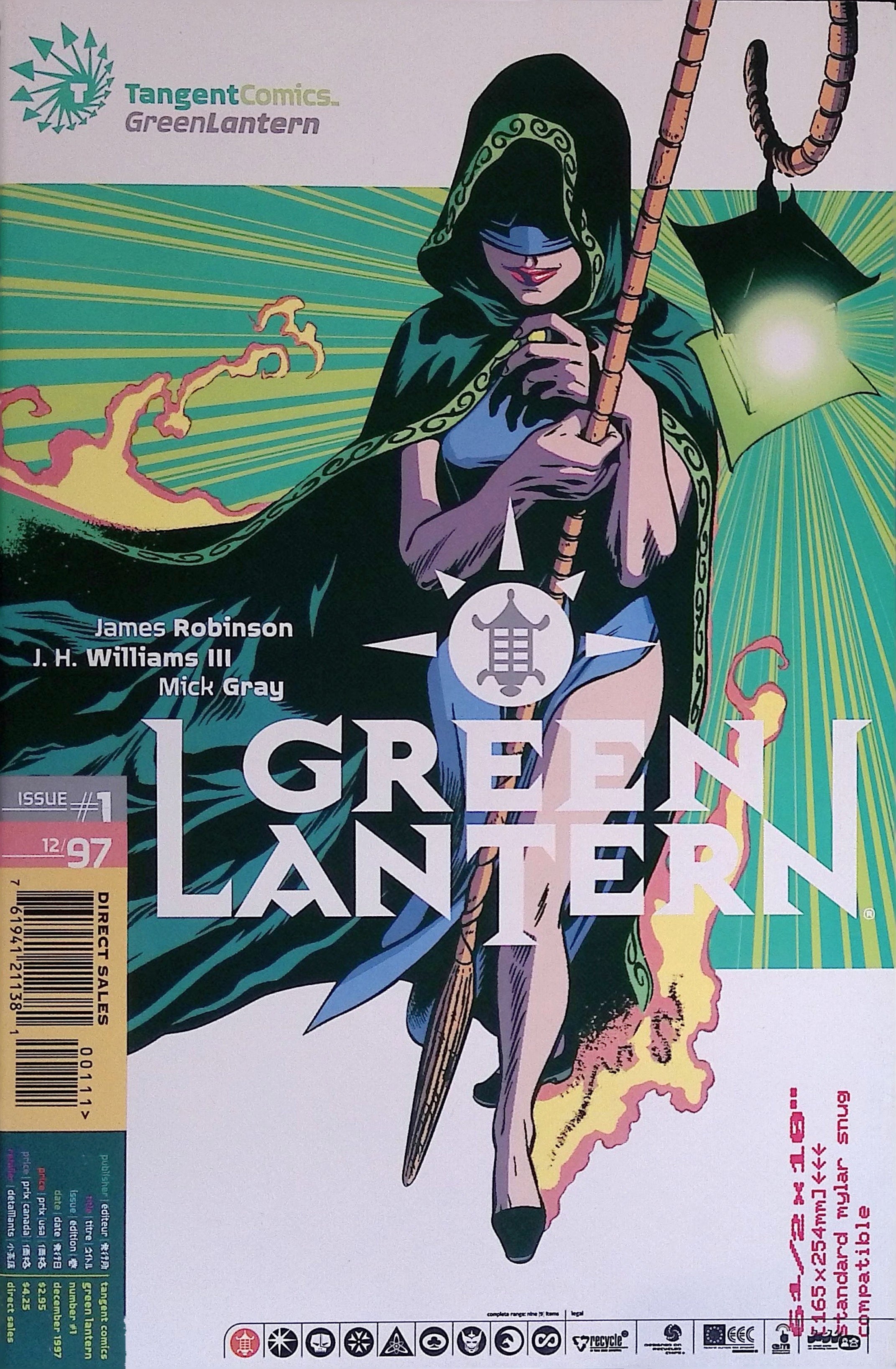 Tangent Comics: Green Lantern # 1 1997 NM