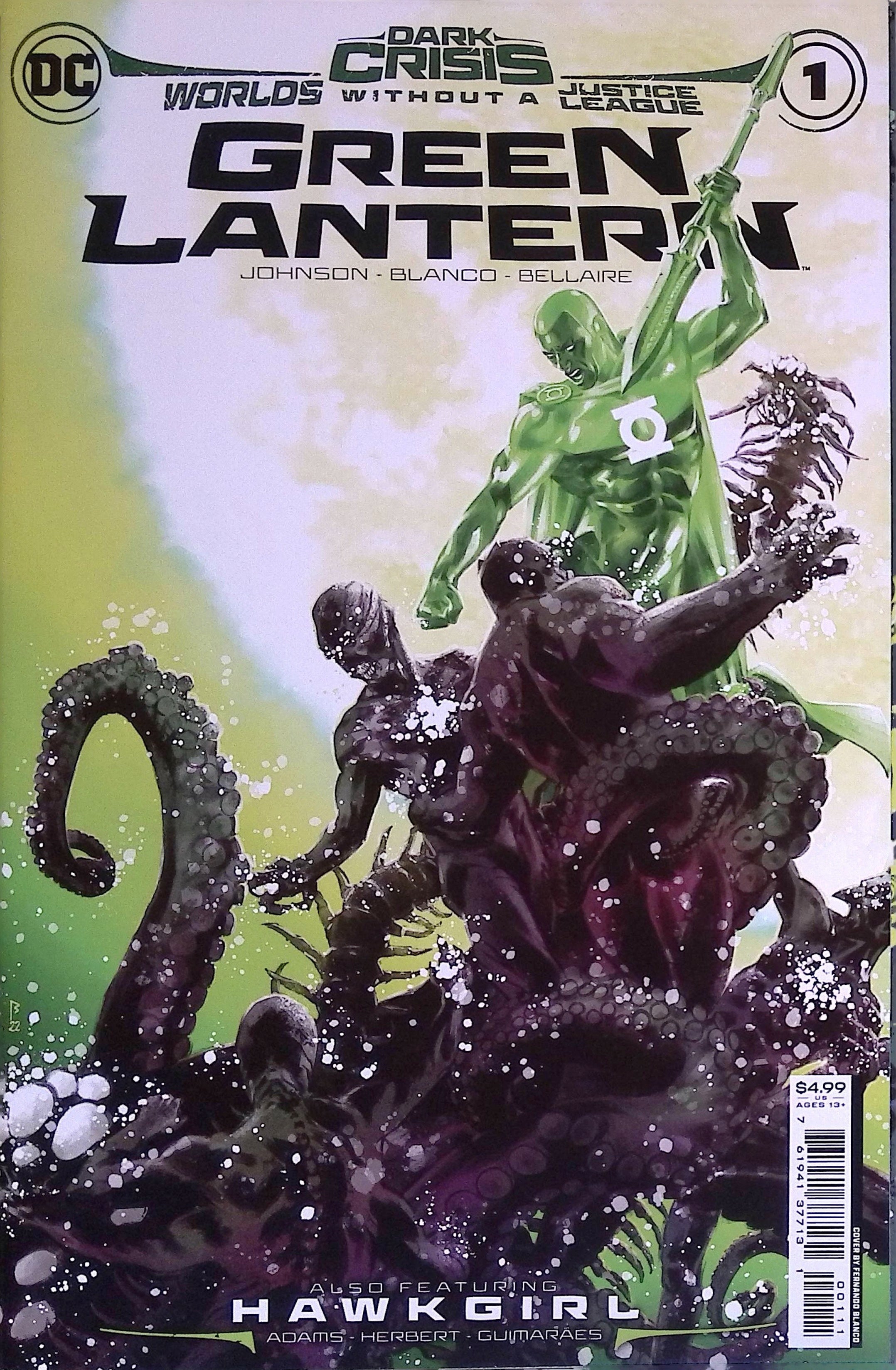 Dark Crisis: Worlds Without a Justice League - Green Lantern #1 2022 NM