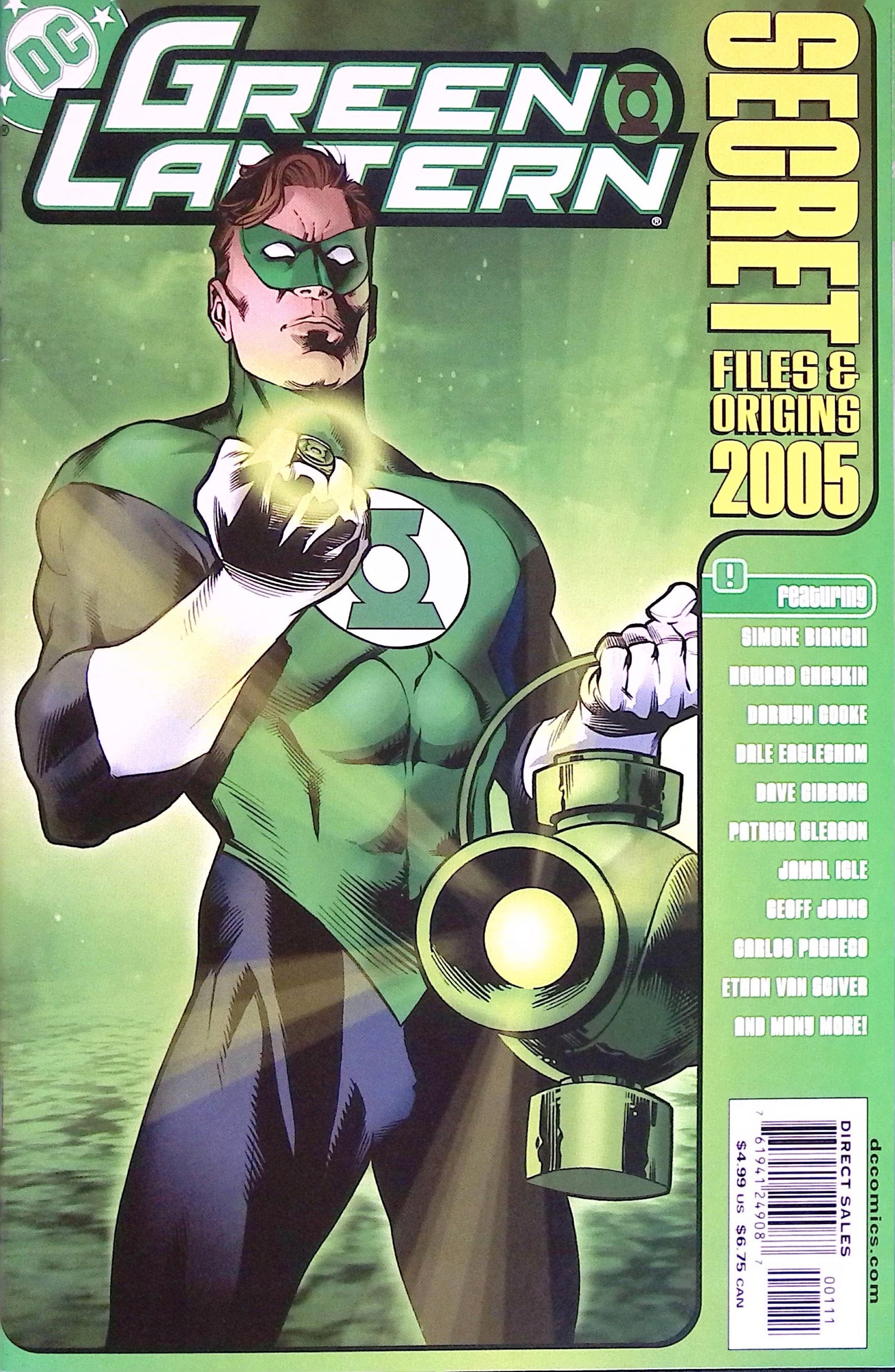 Green Lantern Secret Files and Origins 2005 NM-