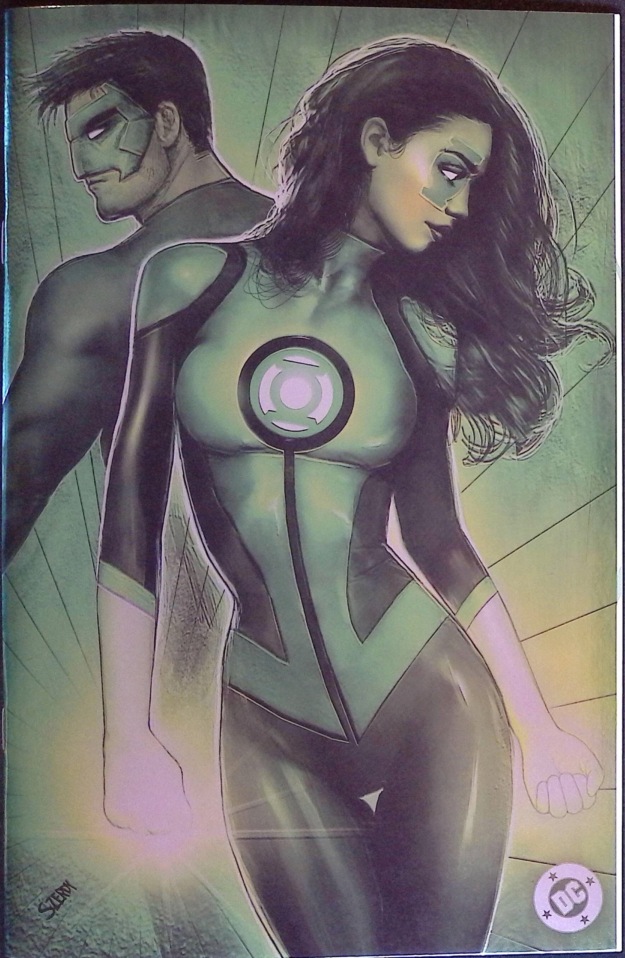 Green Lantern Corps # 1 Szerdy Foil Variant 2025 NM