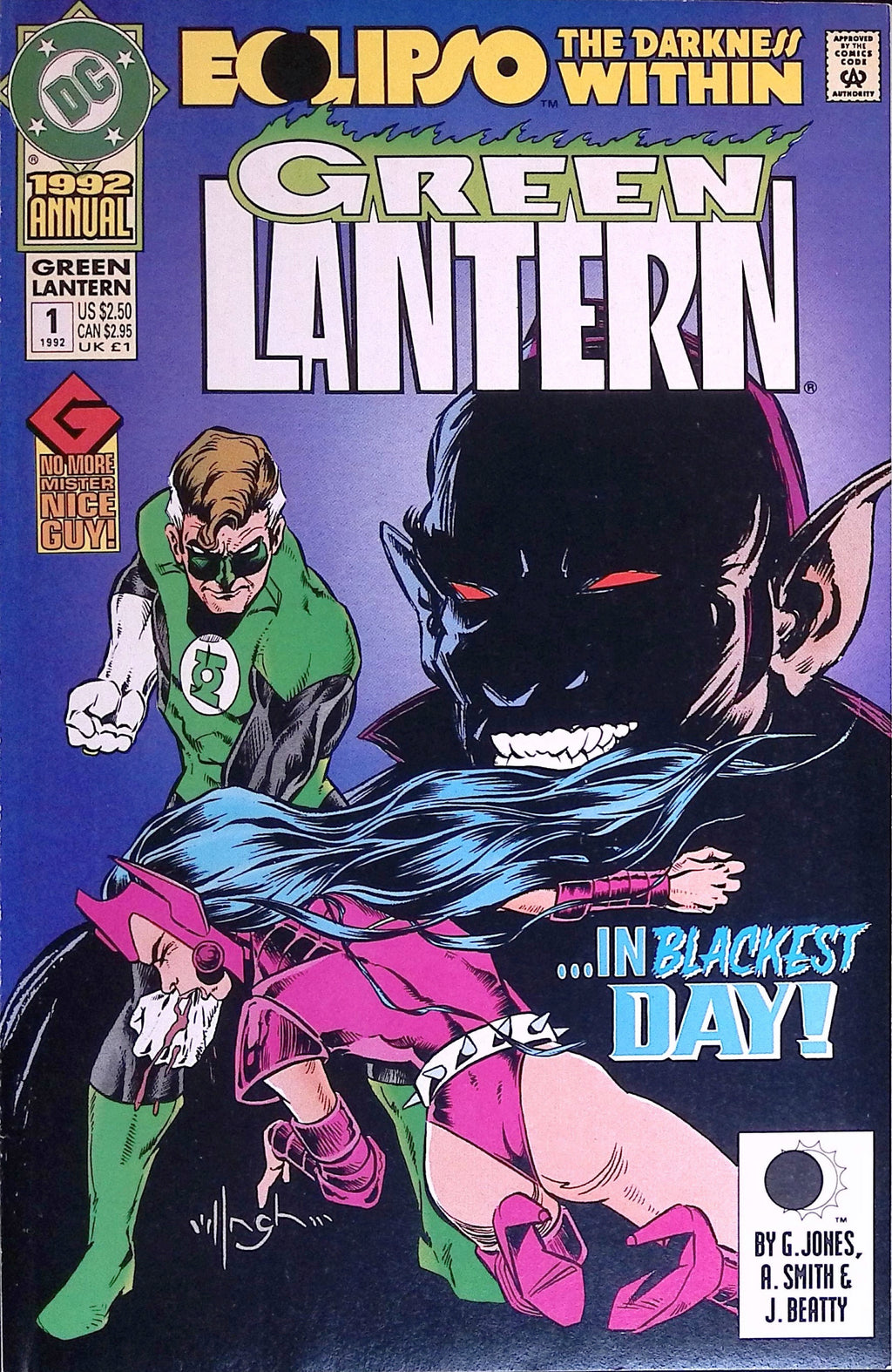 Green Lantern Annual # 1 1992 NM-