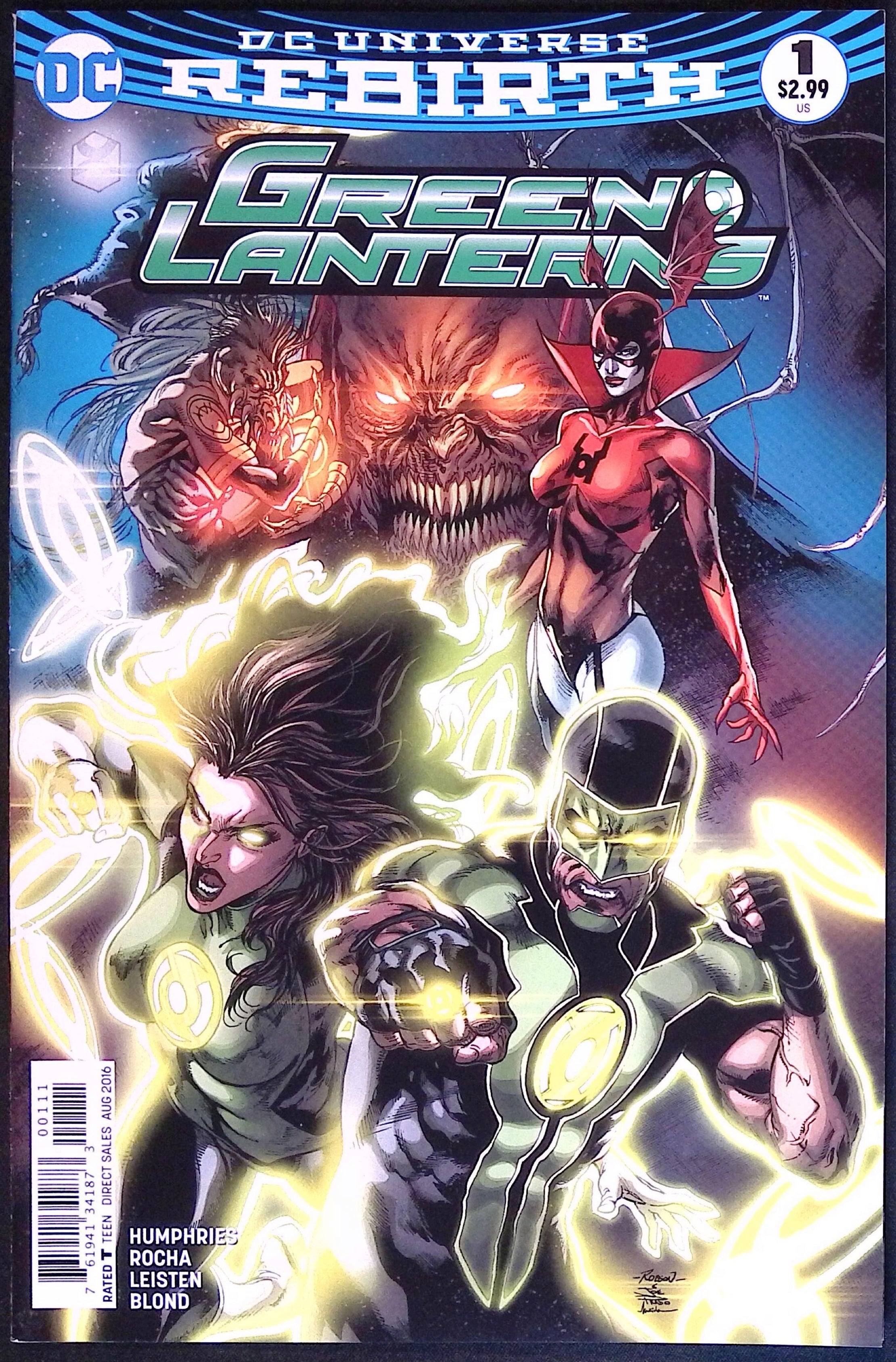 Green Lanterns # 1 2016 NM-