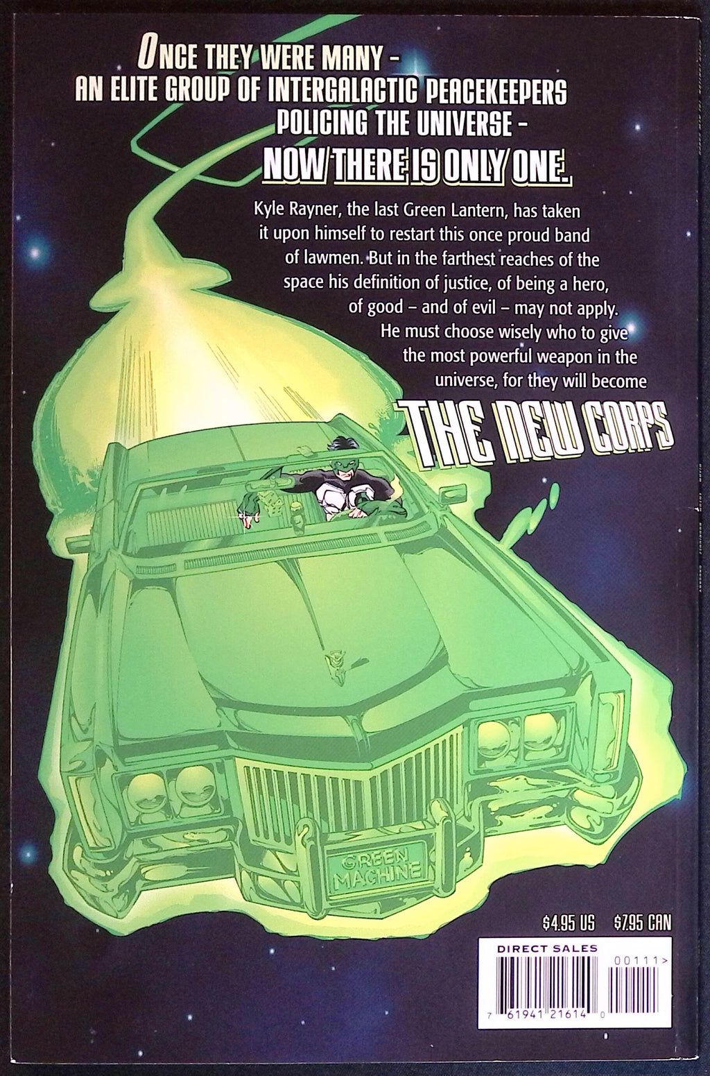 Green Lantern: The New Corps # 1 1999 NM-