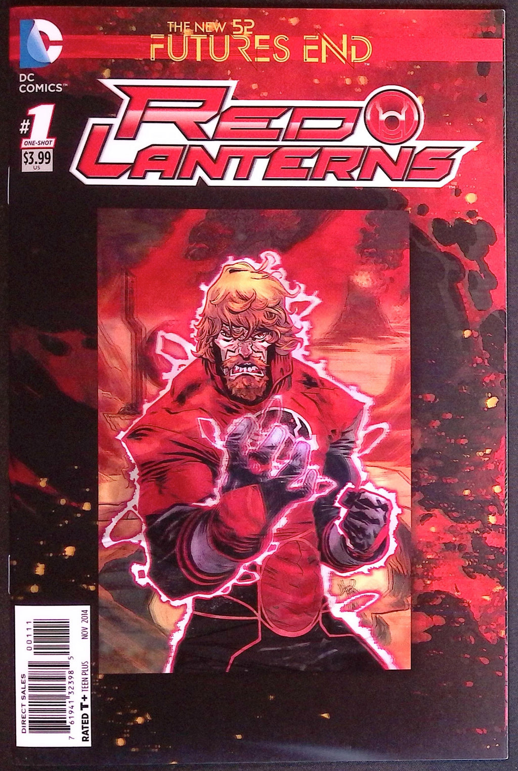 Red Lanterns: Futures End # 1 3D Lenticular Cover 2014 NM
