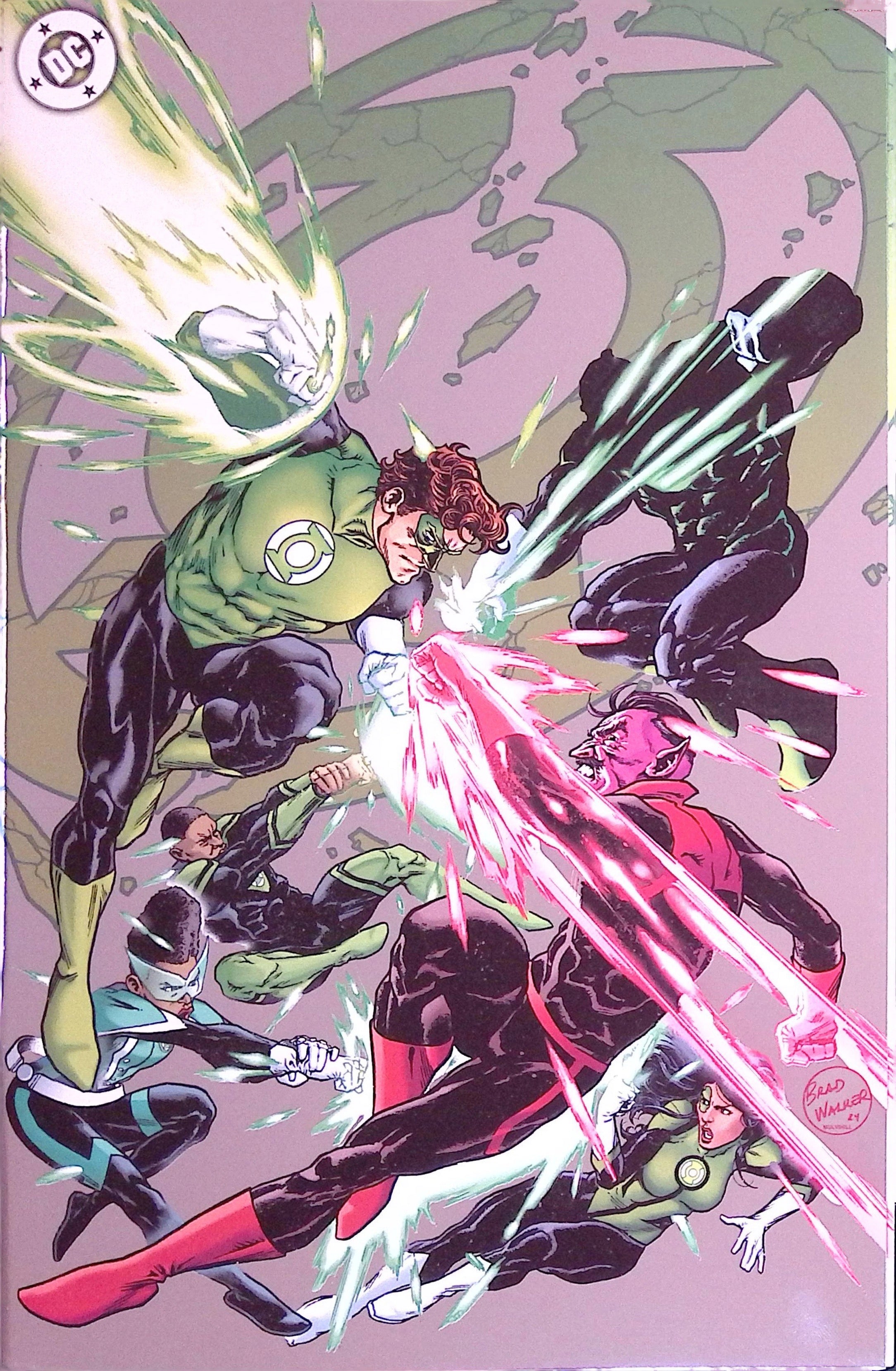 Green Lantern: Civil Corps Special # 1 Walker Foil Variant 2024 NM-