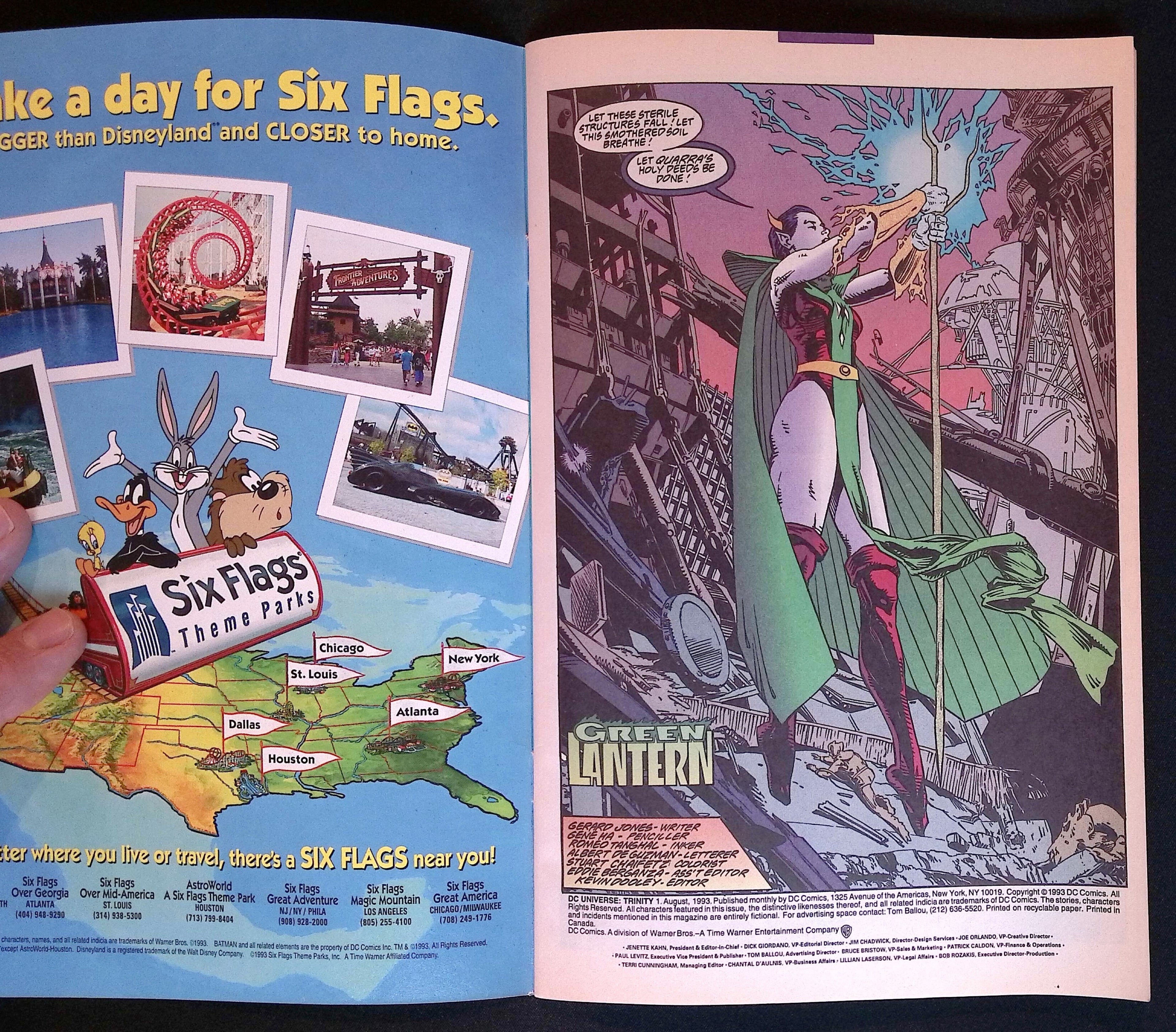 DC Universe: Trinity # 1 1993 VF/NM