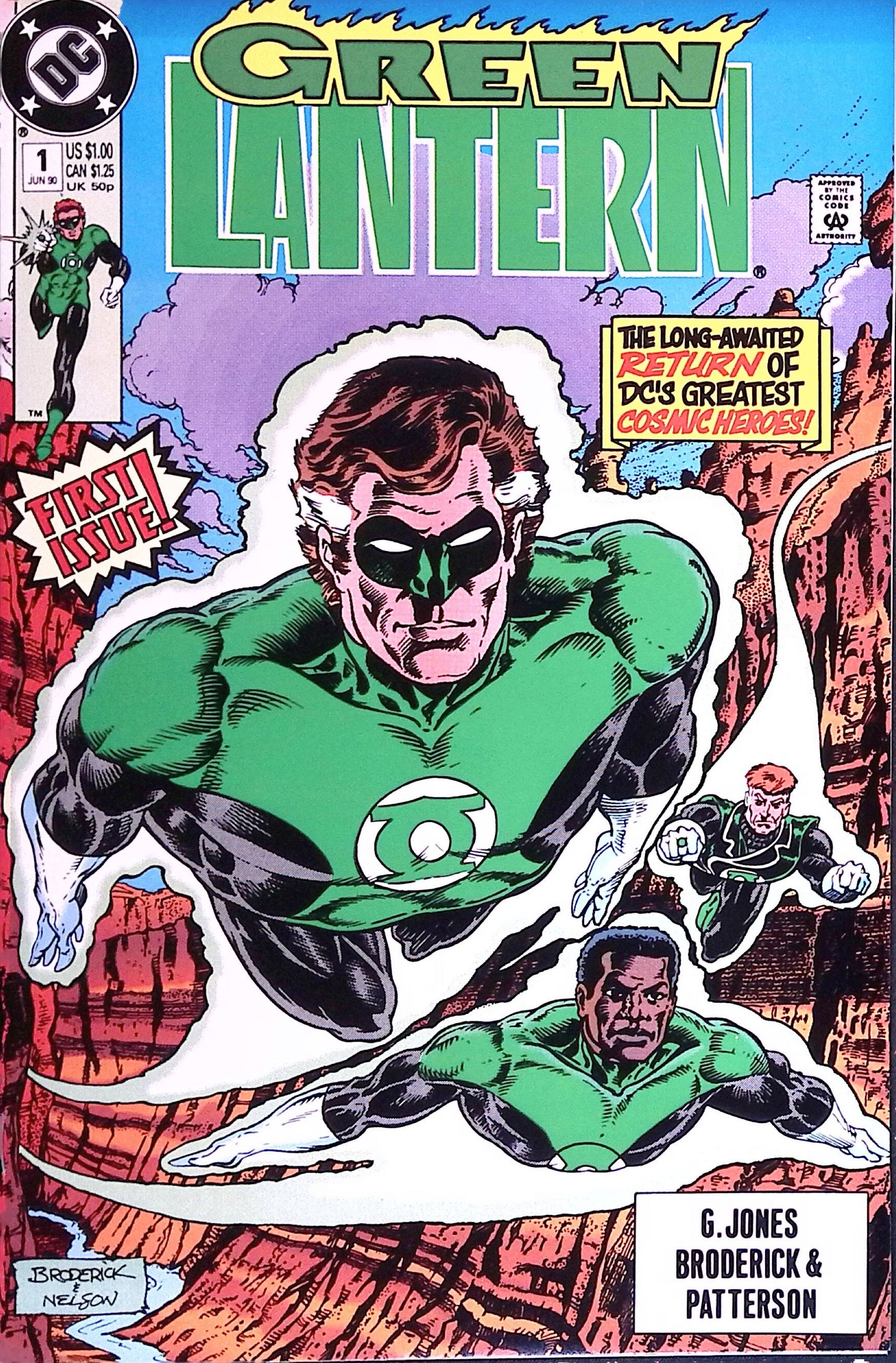 Green Lantern # 1 1990 NM-