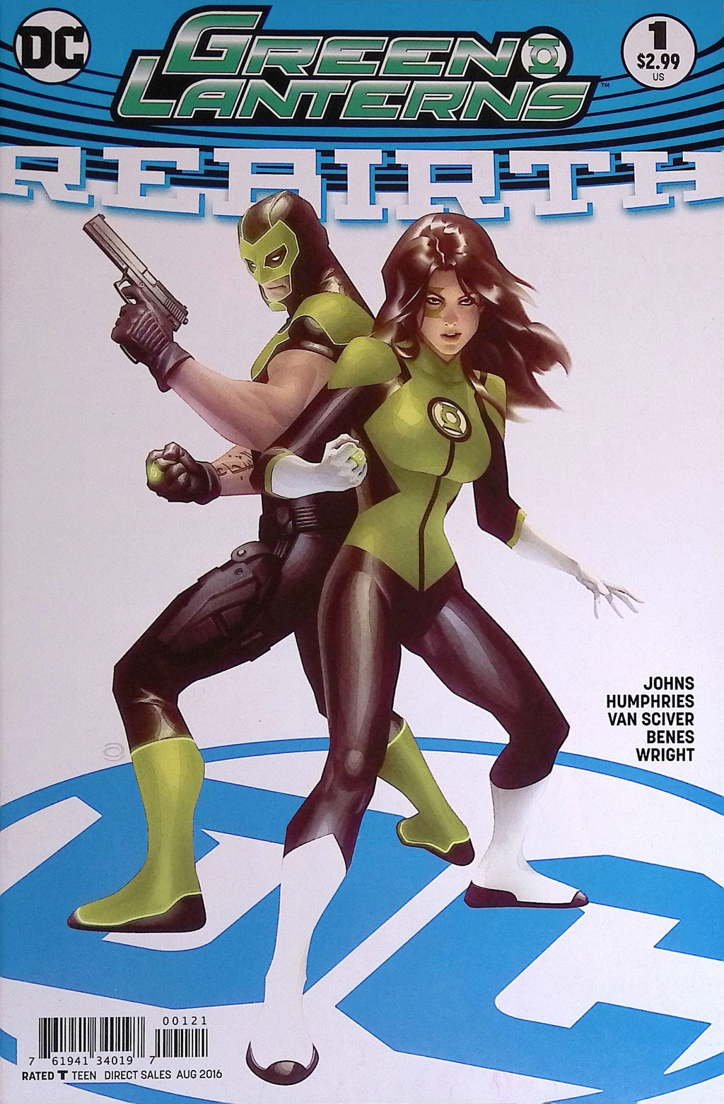 Green Lanterns # 1 2016 NM-