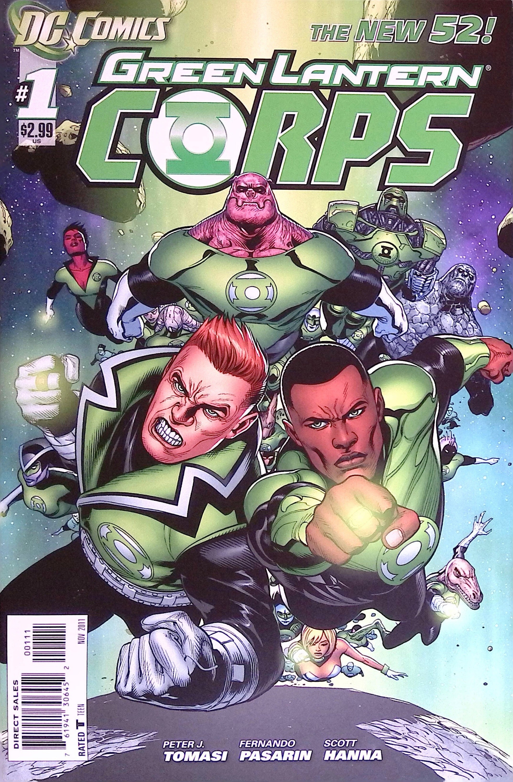 Green Lantern Corps # 1 2011 NM-
