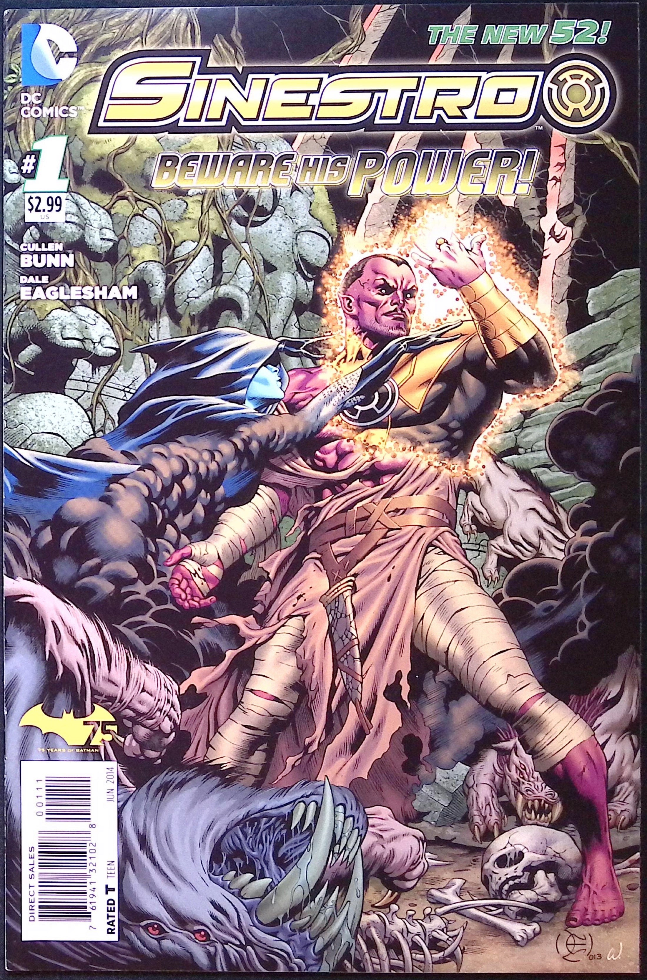 Sinestro #1 2014 NM-