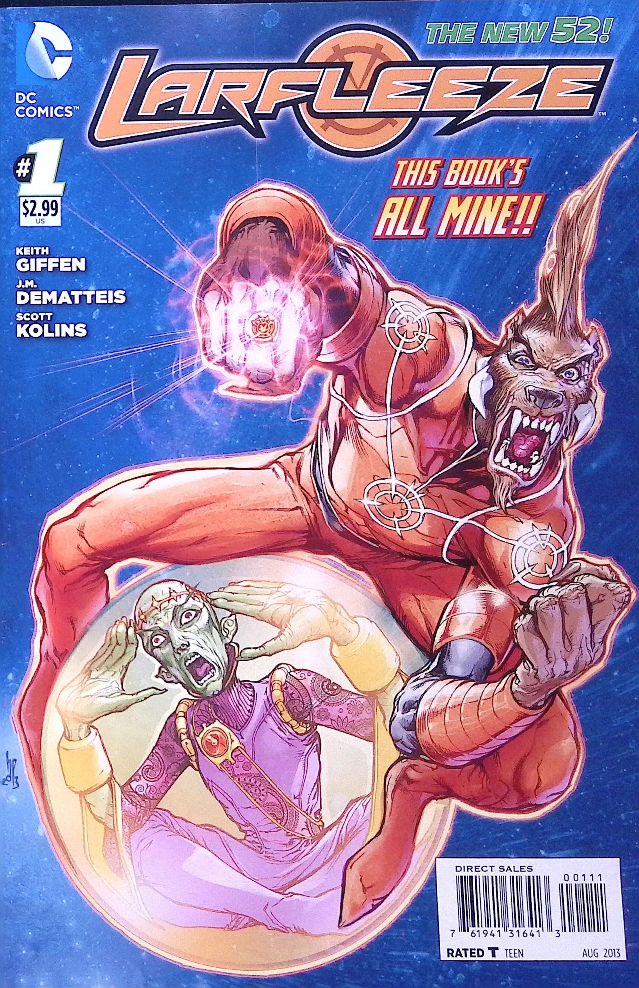 Larfleeze # 1 2013 VF/NM