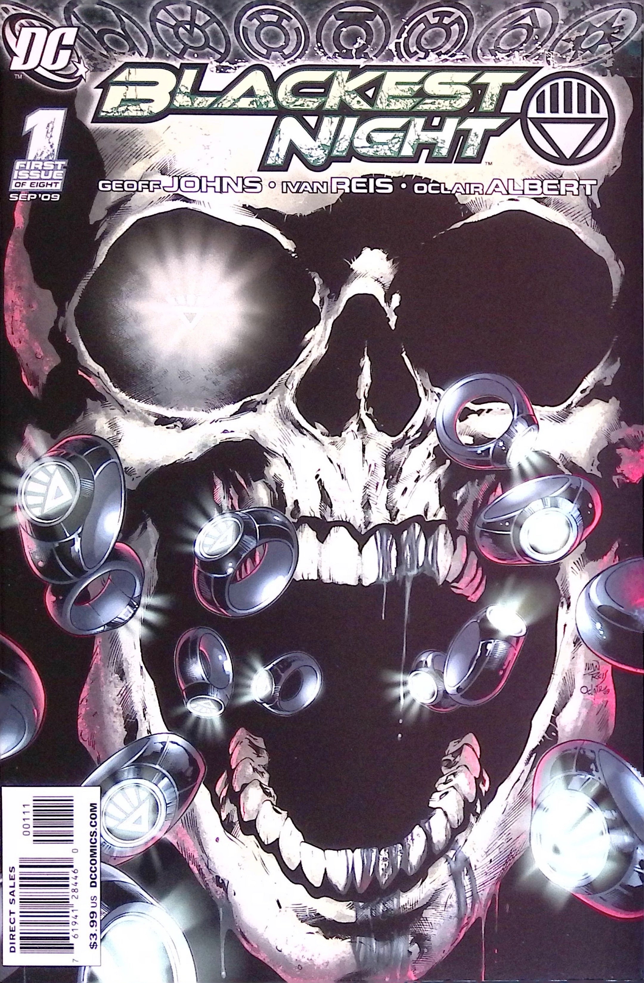 Blackest Night # 1 2009 NM