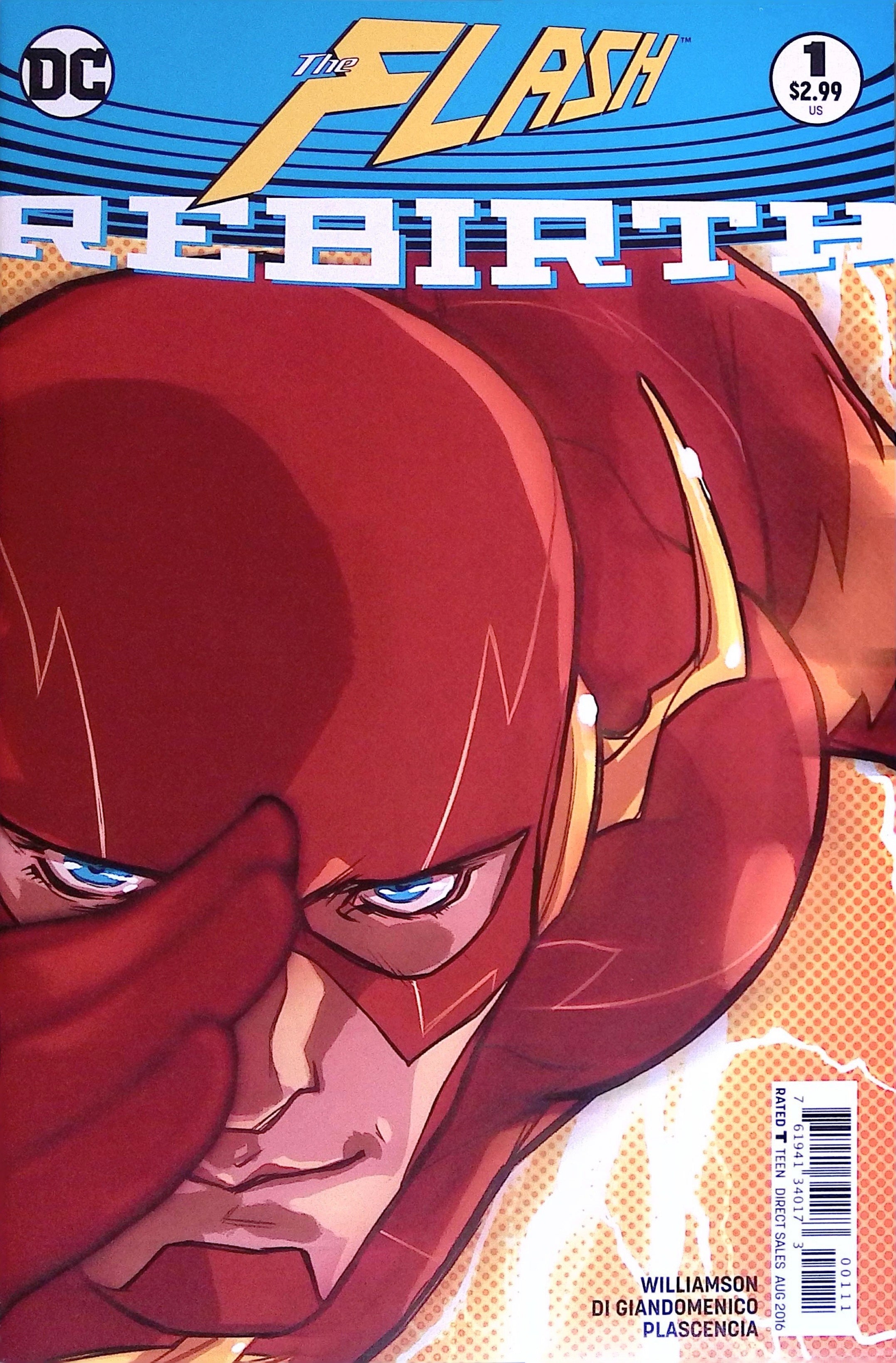 The Flash # 1 2016 NM