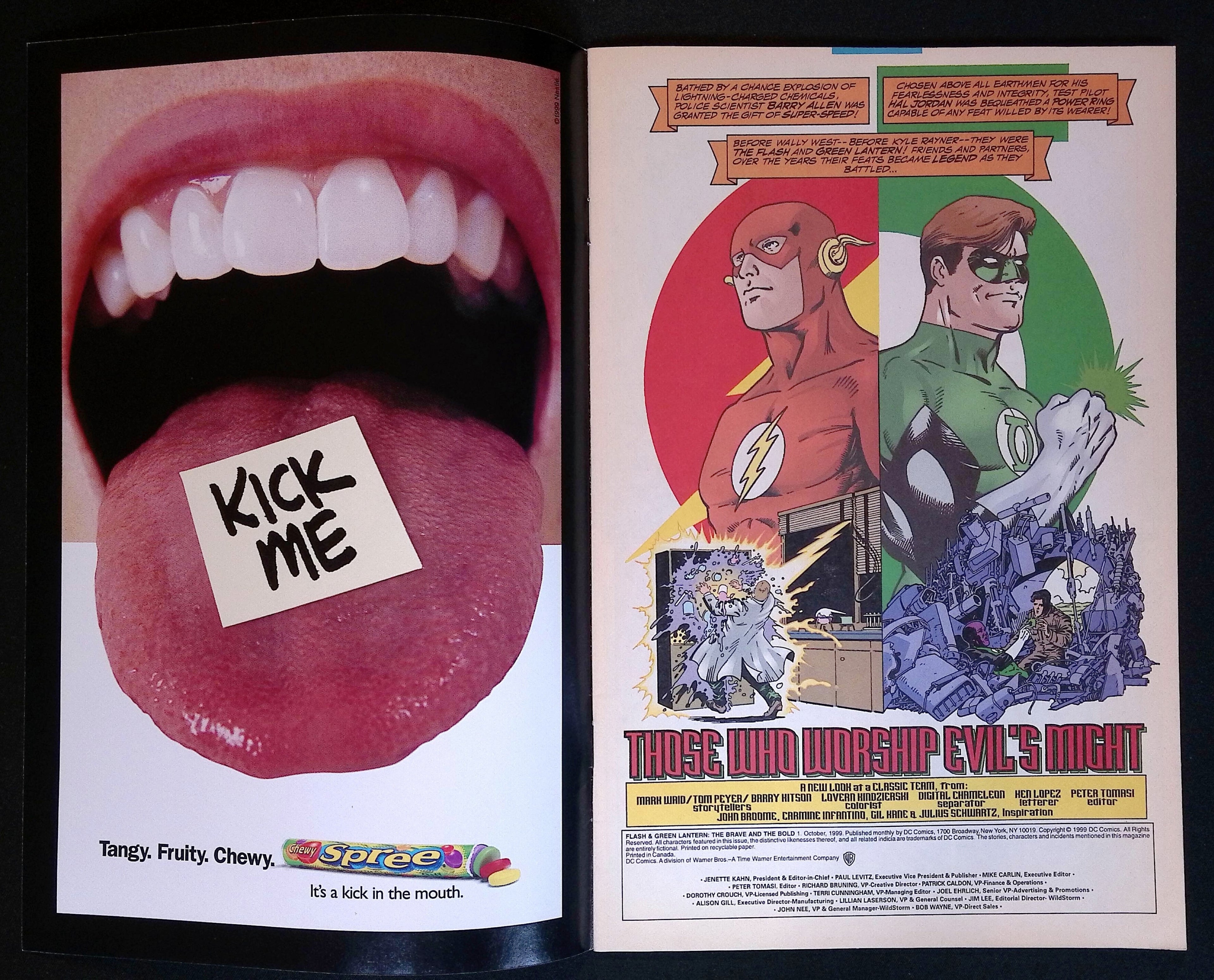 Flash & Green Lantern: The Brave and the Bold # 1 1999 NM-