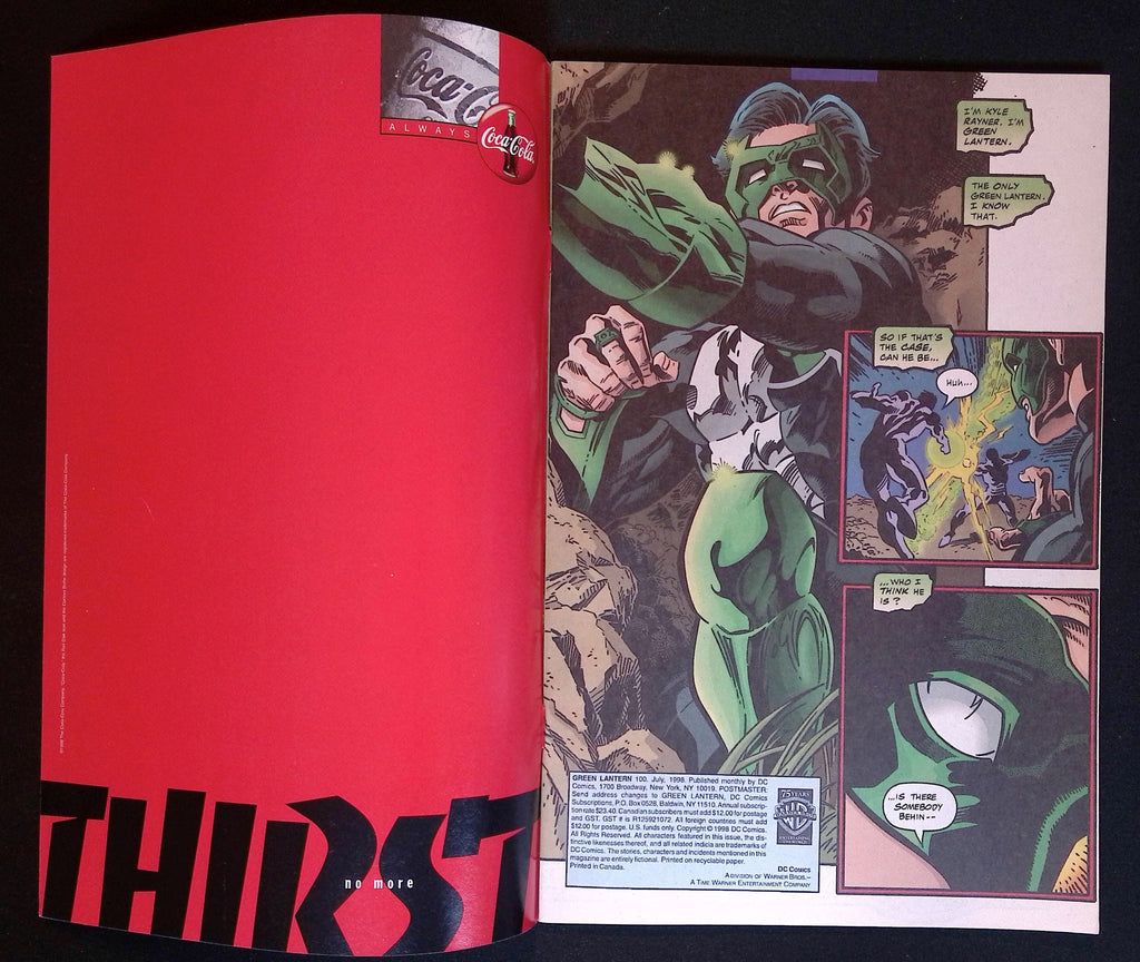 Green Lantern # 100 1998 NM-