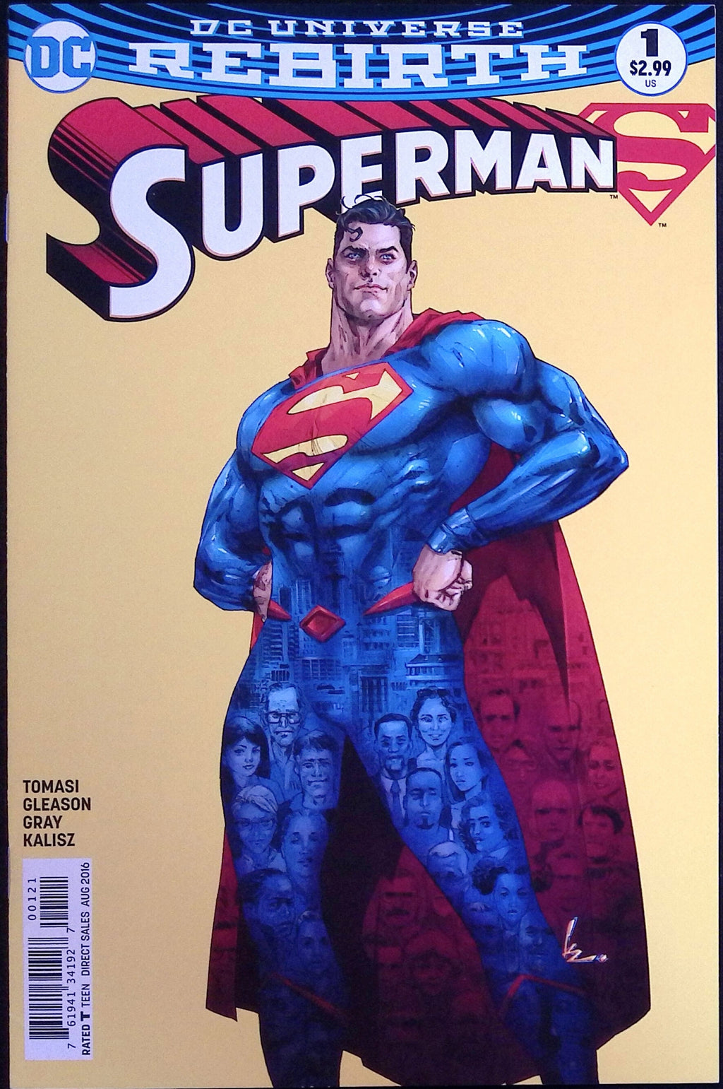 Superman #1 Rocafort Variant 2016 NM-