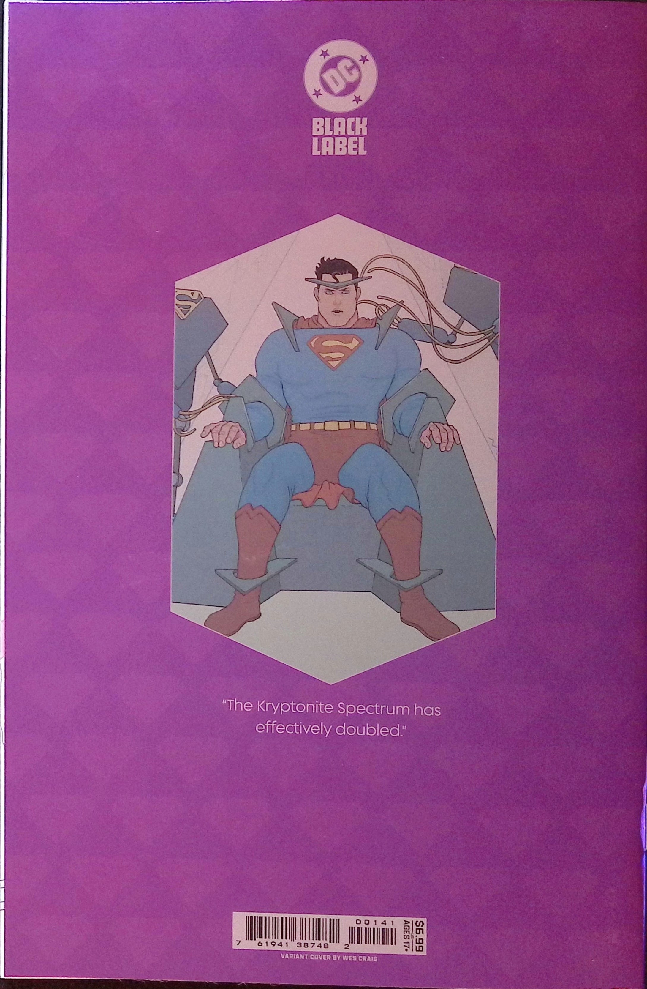 Superman: The Kryptonite Spectrum #1 Craig Foil Variant 2025 NM-