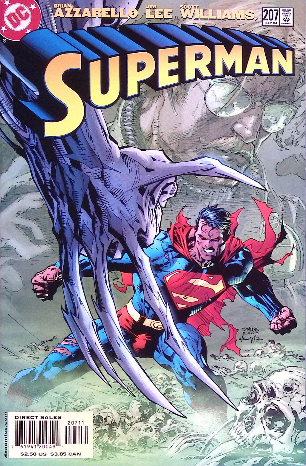 Superman # 207 Jim Lee 2004 NM-