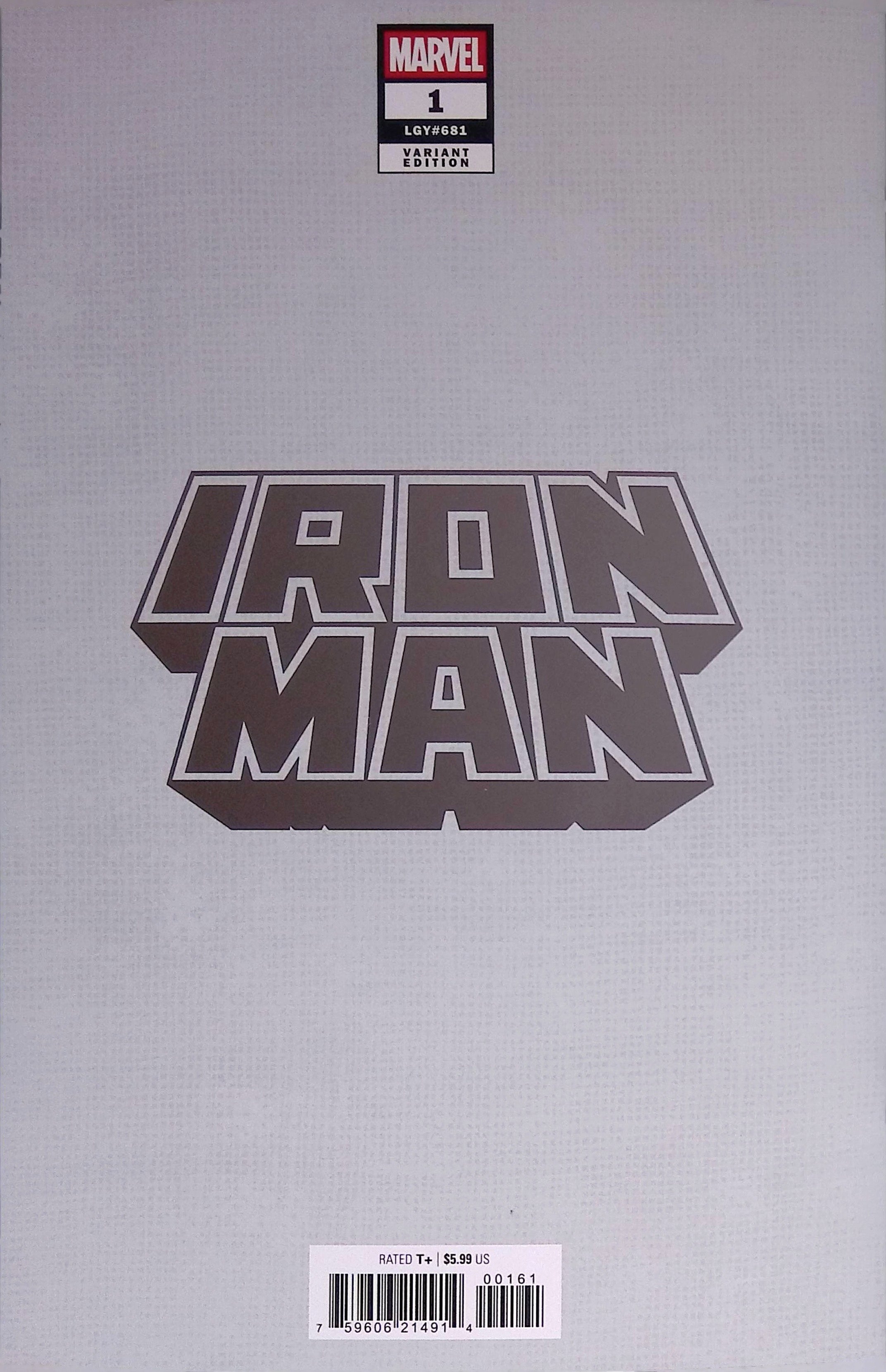 Iron Man # 1 Shalvey Foil Variant 2026 NM