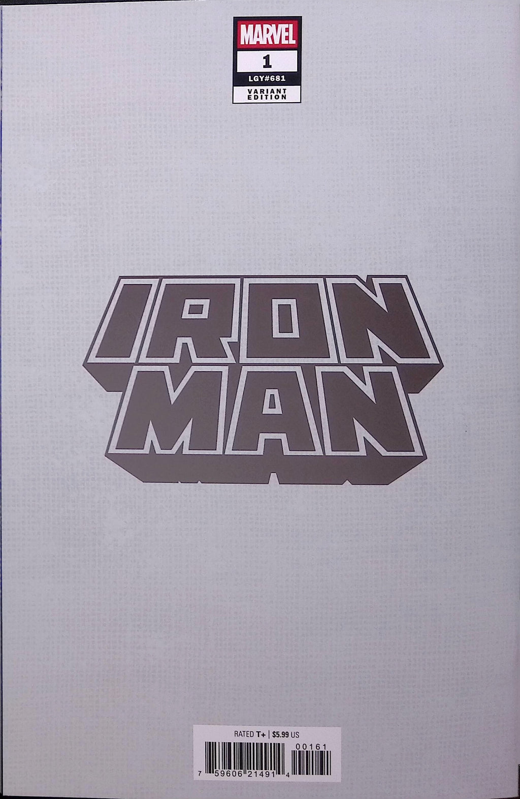 Iron Man # 1 Shalvey Foil Variant 2026 NM