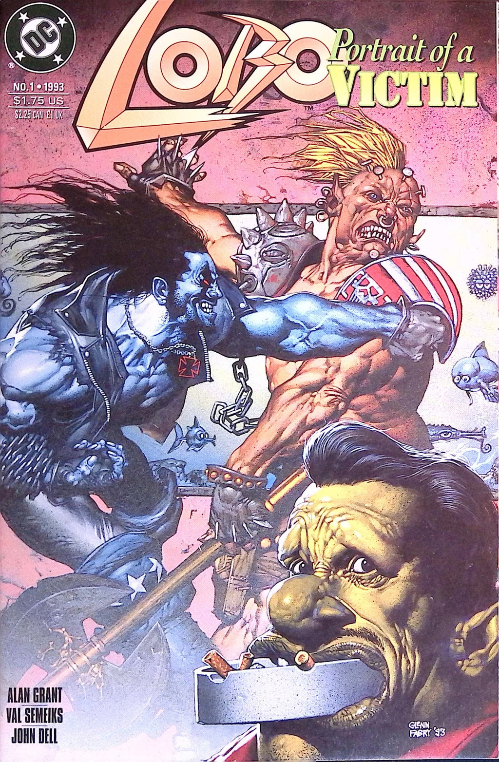 Lobo: Portrait of a Victim # 1 1993 NM-