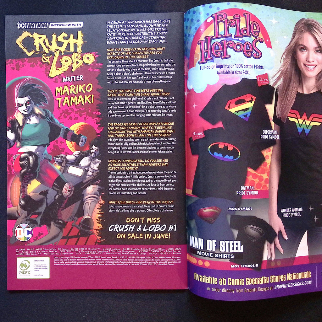 Crush & Lobo # 1 2021 NM-
