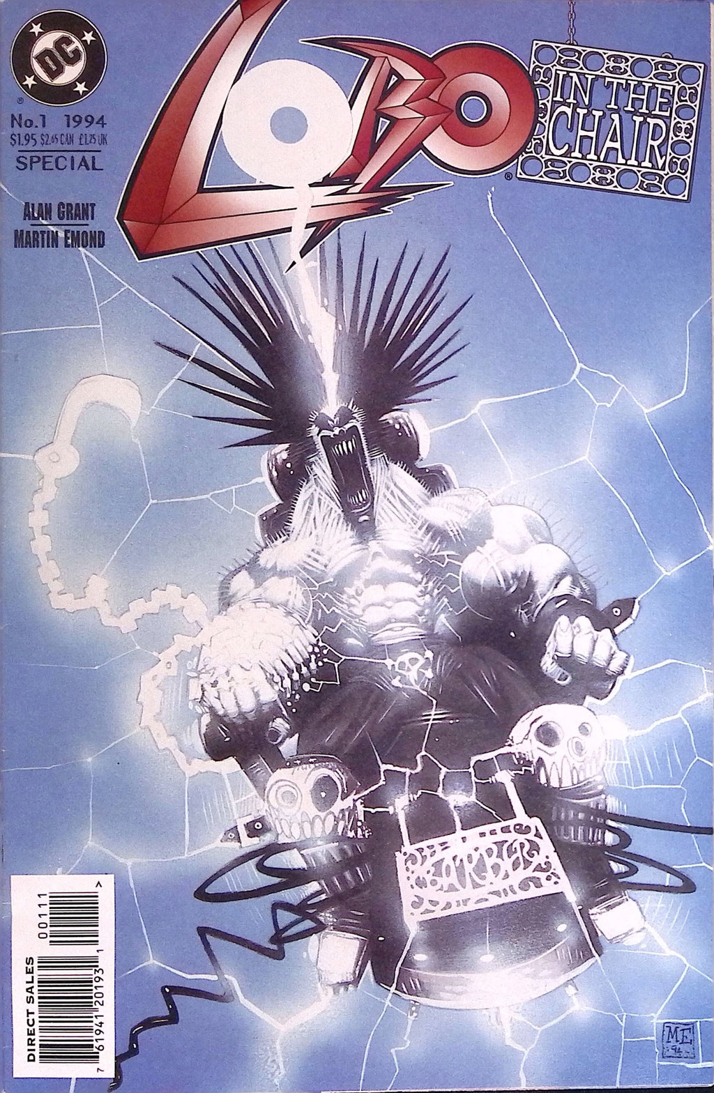 Lobo: In the Chair # 1 1994 VF/NM