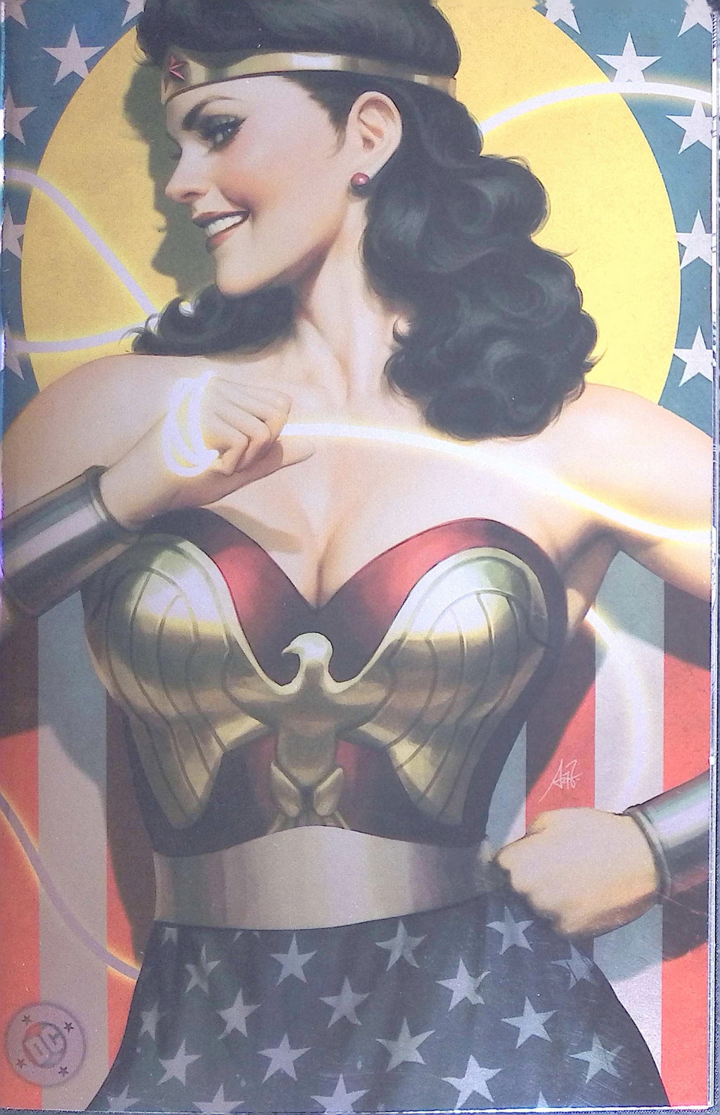 New History of the DC Universe # 1 Stanley "Artgerm" Lay Foil Cover 2025 NM