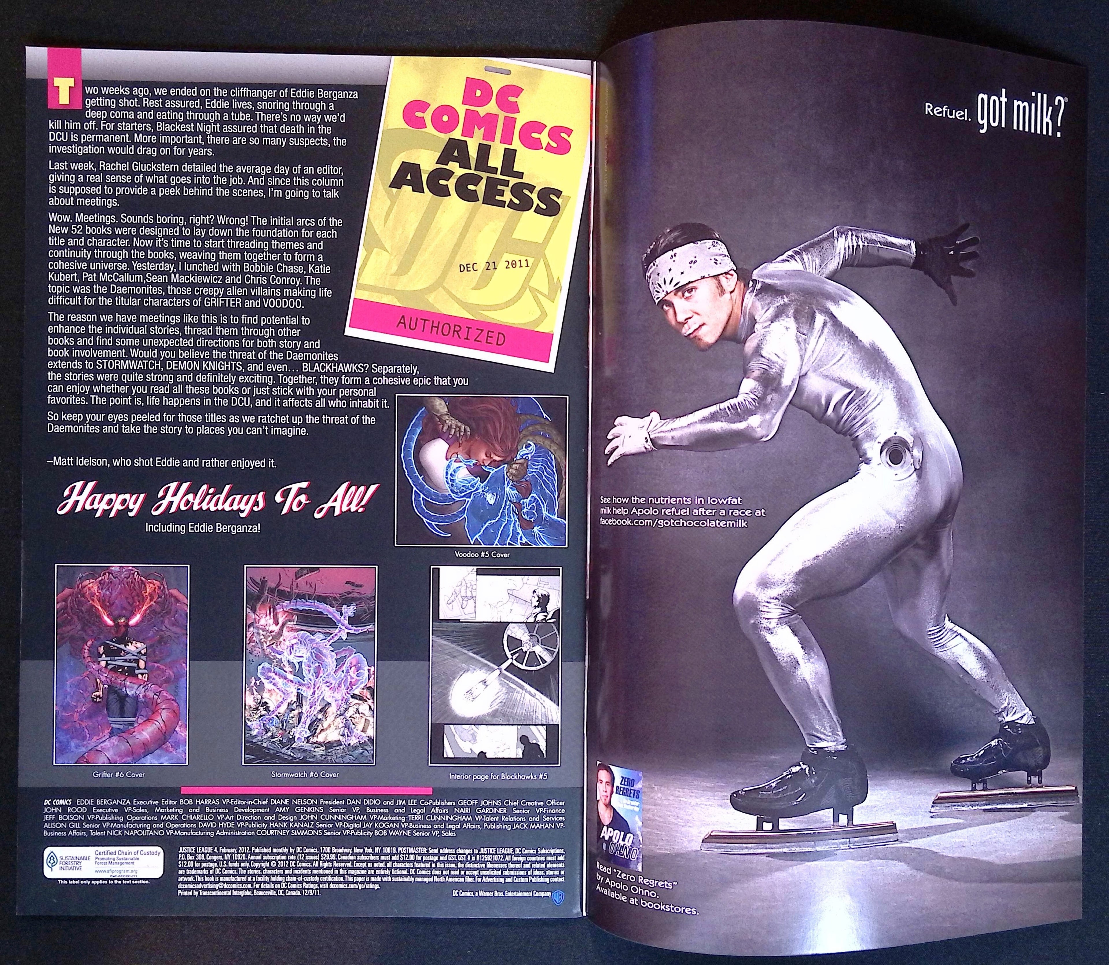 Justice League # 4 Jim Lee 2012 NM-