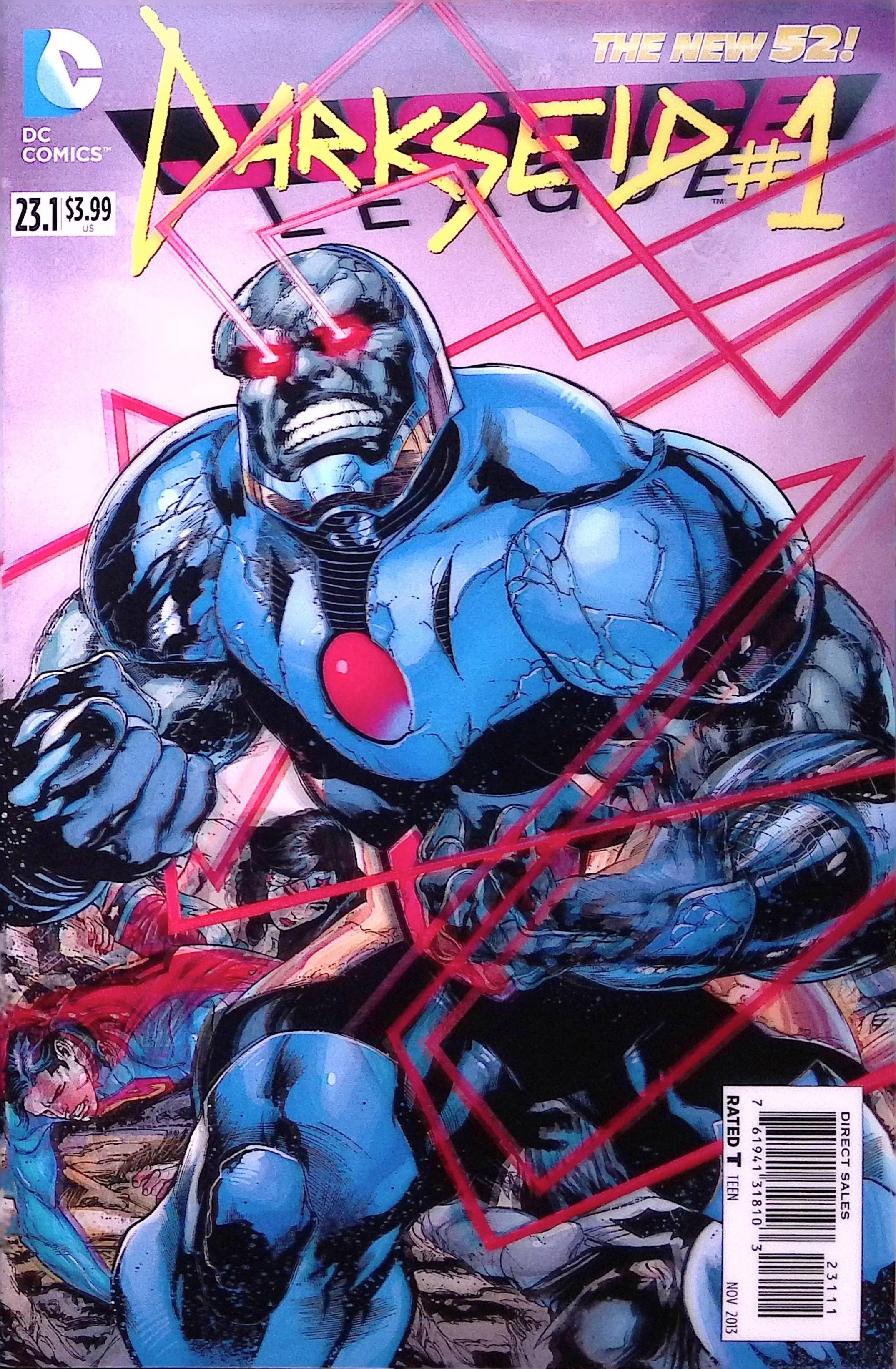 Justice League #23.1: Darkseid #1 3D Lenticular Cover 2013 NM