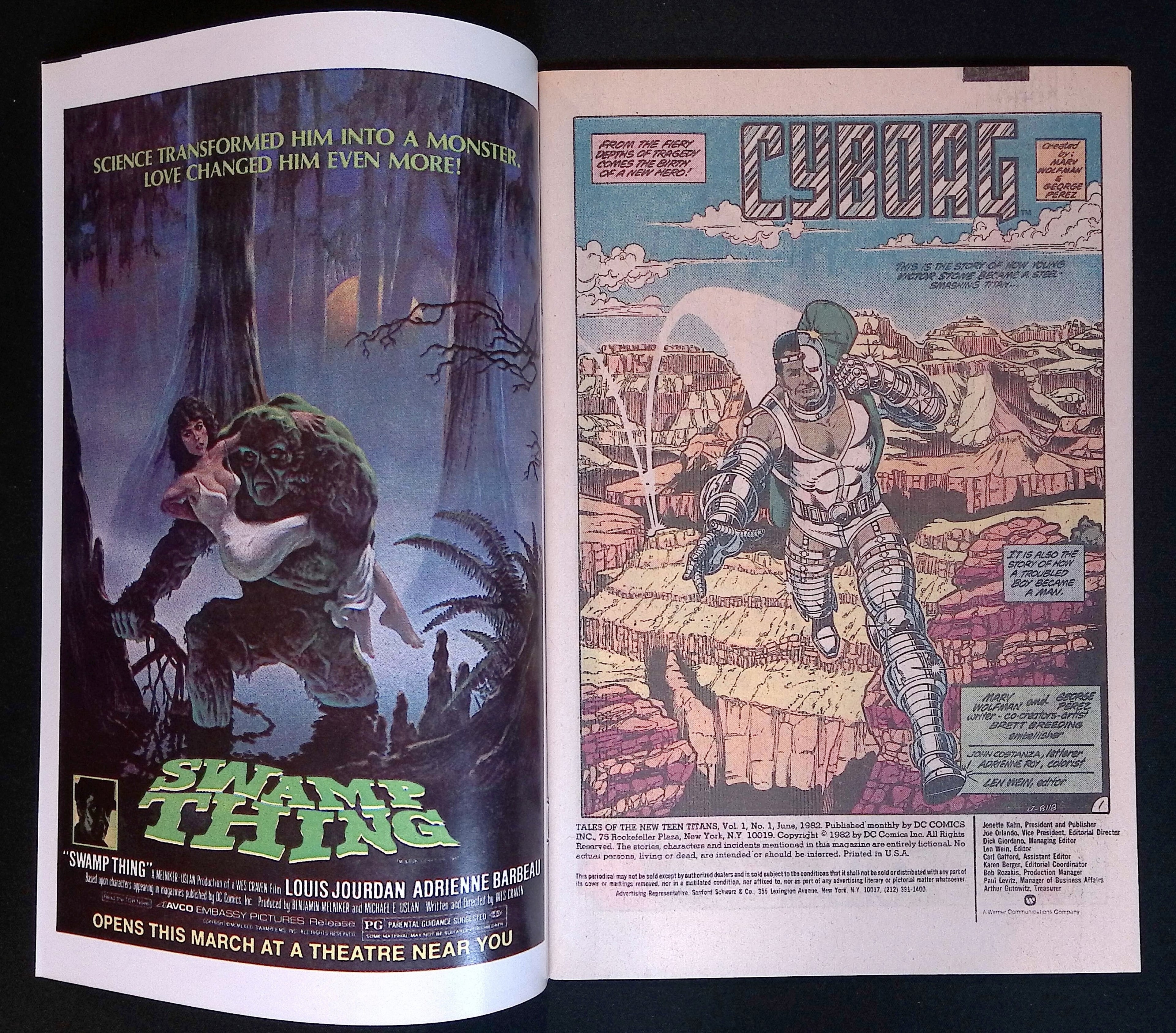 Tales of the New Teen Titans # 1 1982 NM-