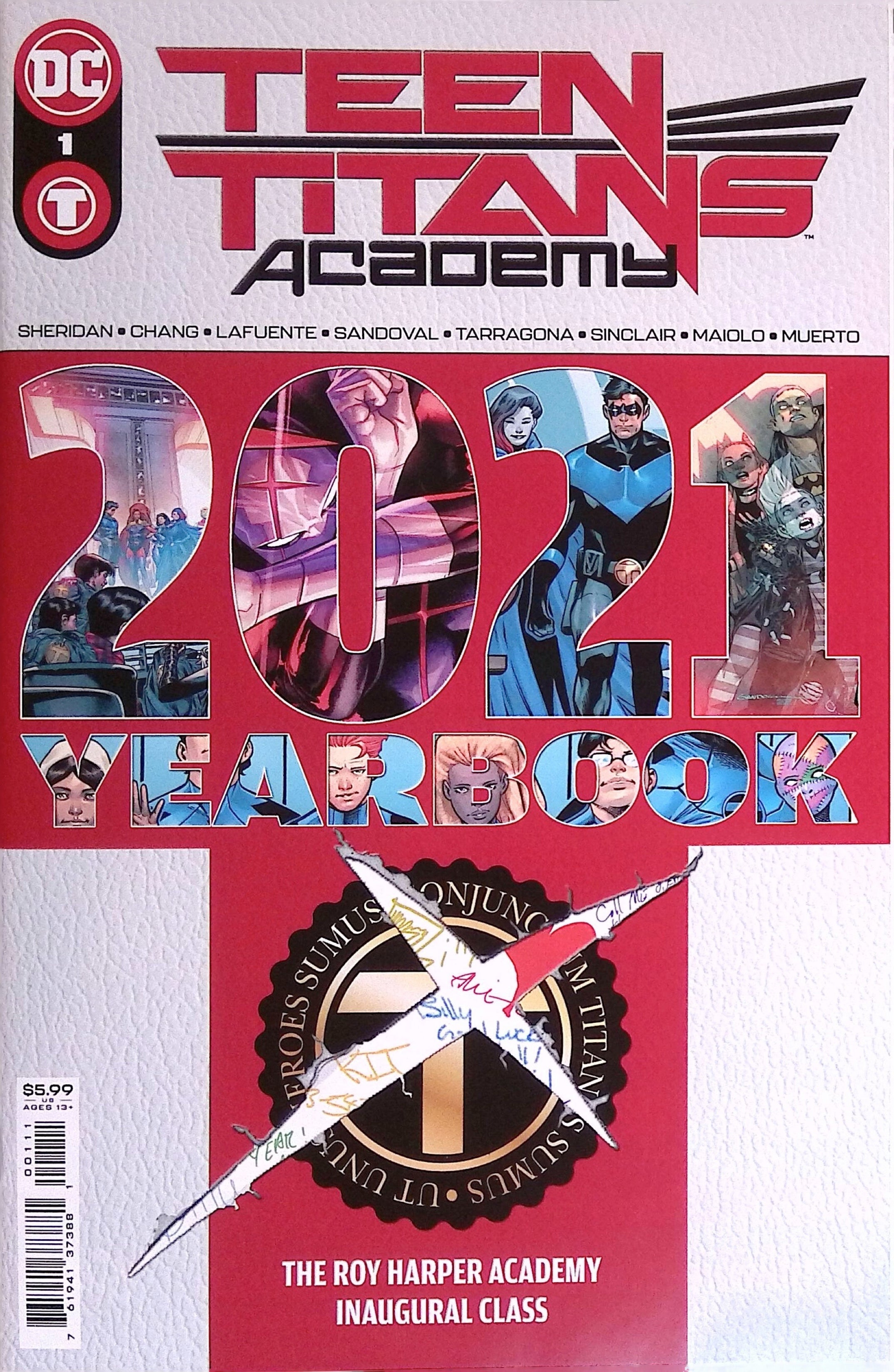 Teen Titans Academy # 1 2021 NM-