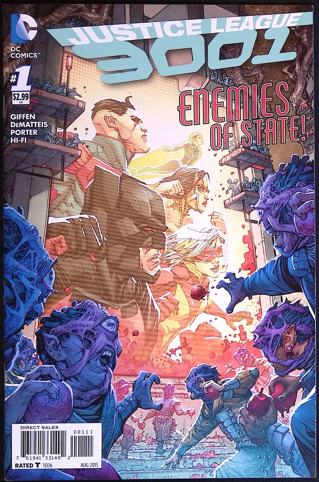 Justice League 3001 # 1 2015 NM