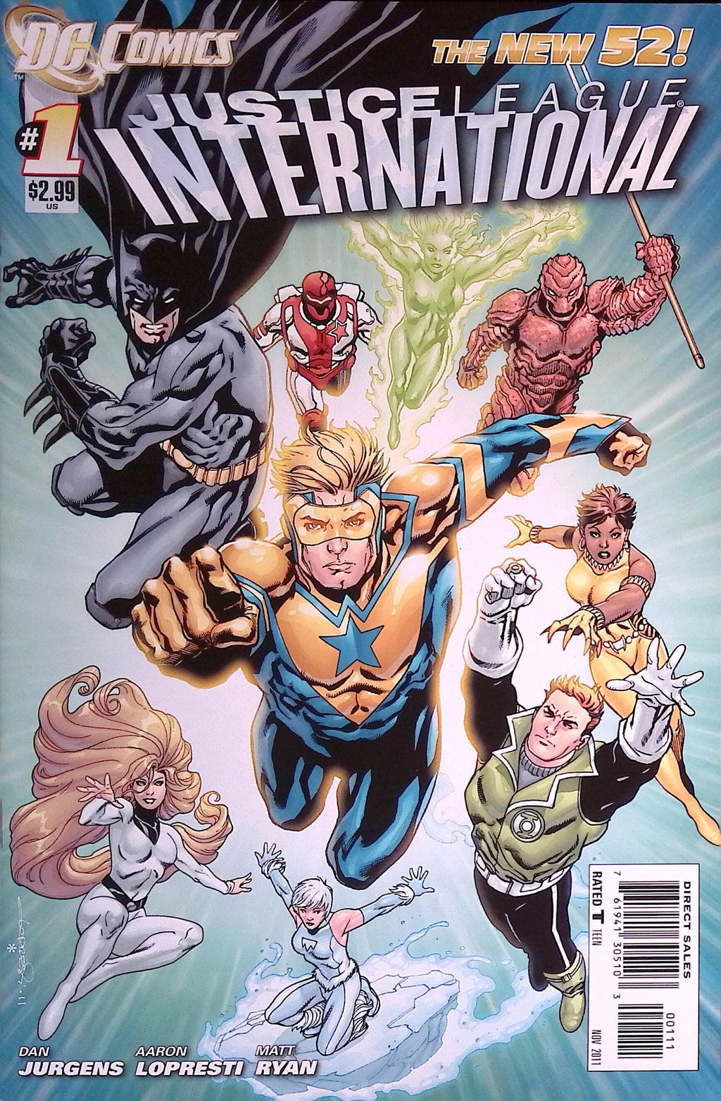 Justice League International # 1 2011 VF/NM